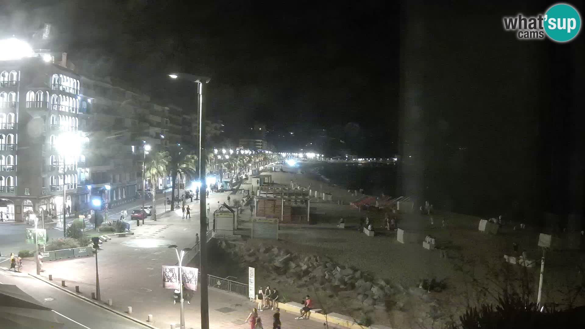 Webcam Lloret de Mar – the main beach – – Costa Brava – Spain