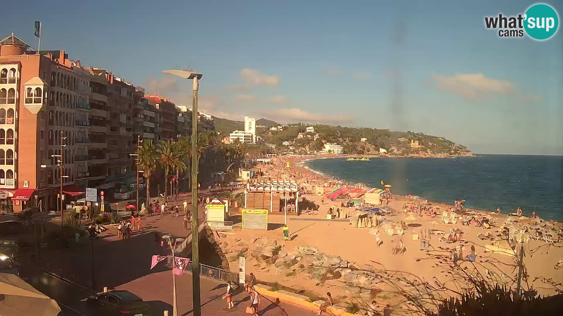 Kamera v živo Lloret de Mar – plaža