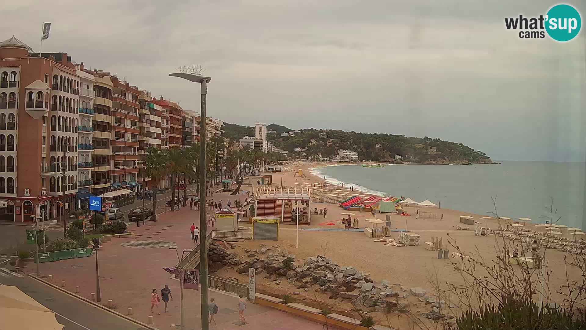 Webcam live Lloret de Mar – la spiaggia principale