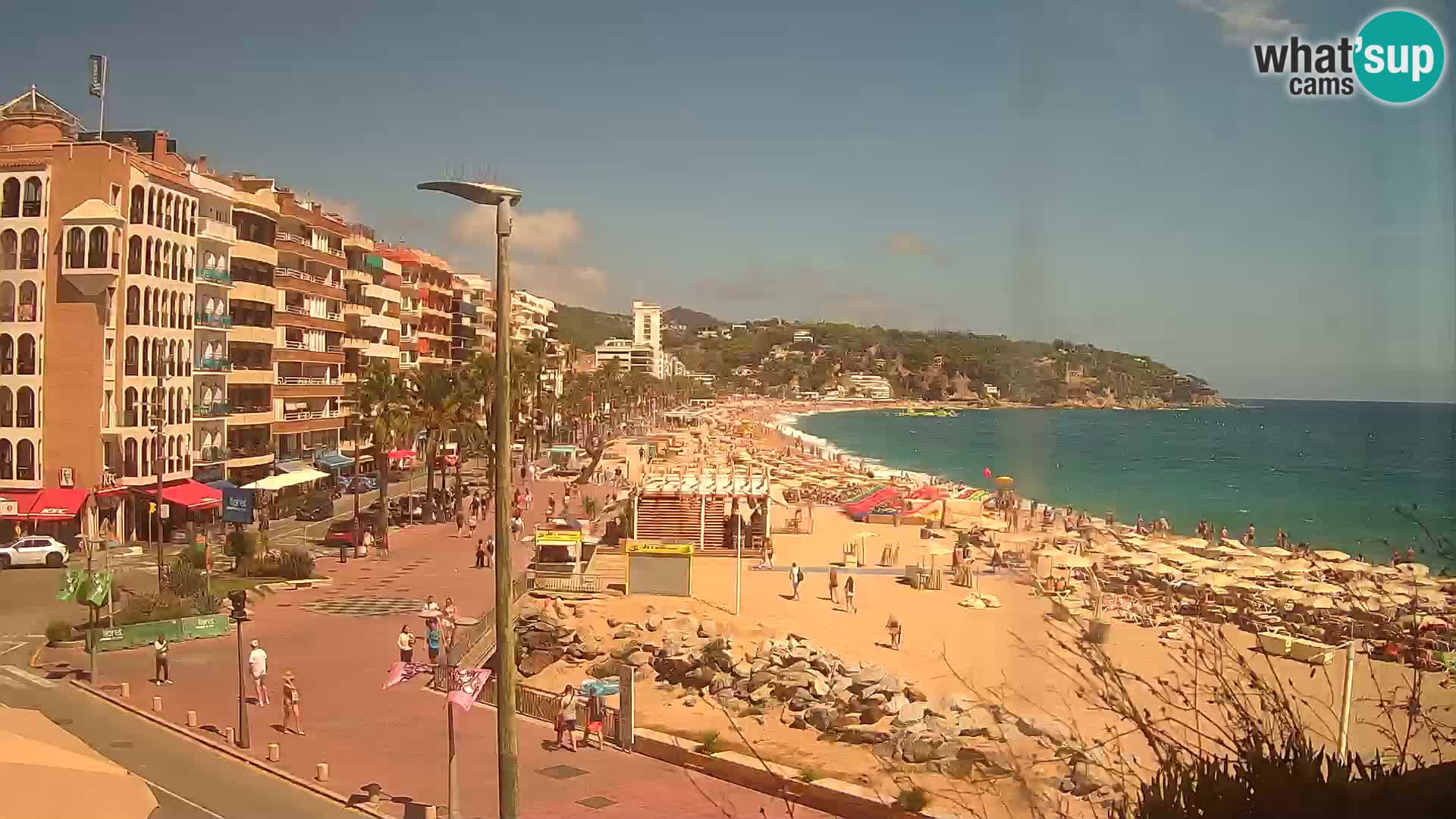 Webcam streaming Lloret de Mar – Plage