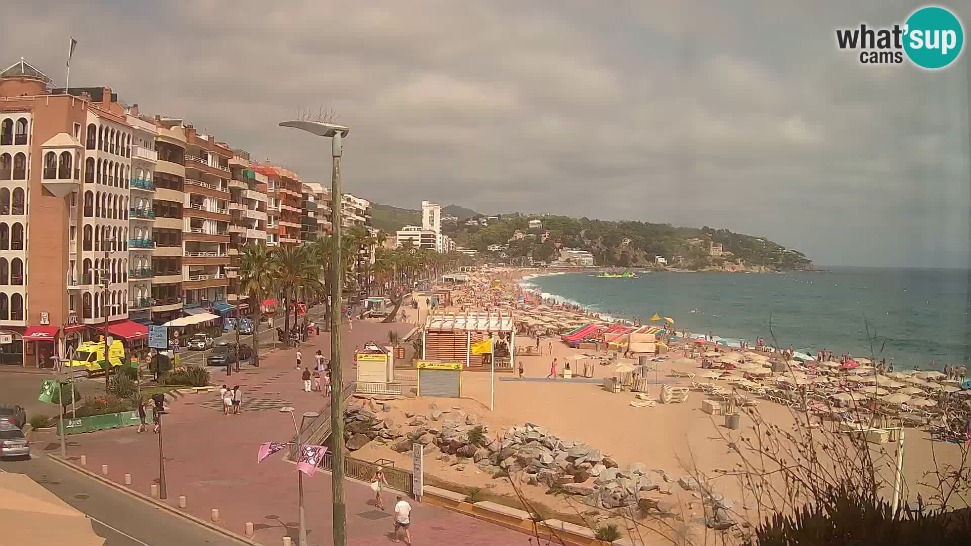 Webcam Lloret de Mar – La Spiaggia