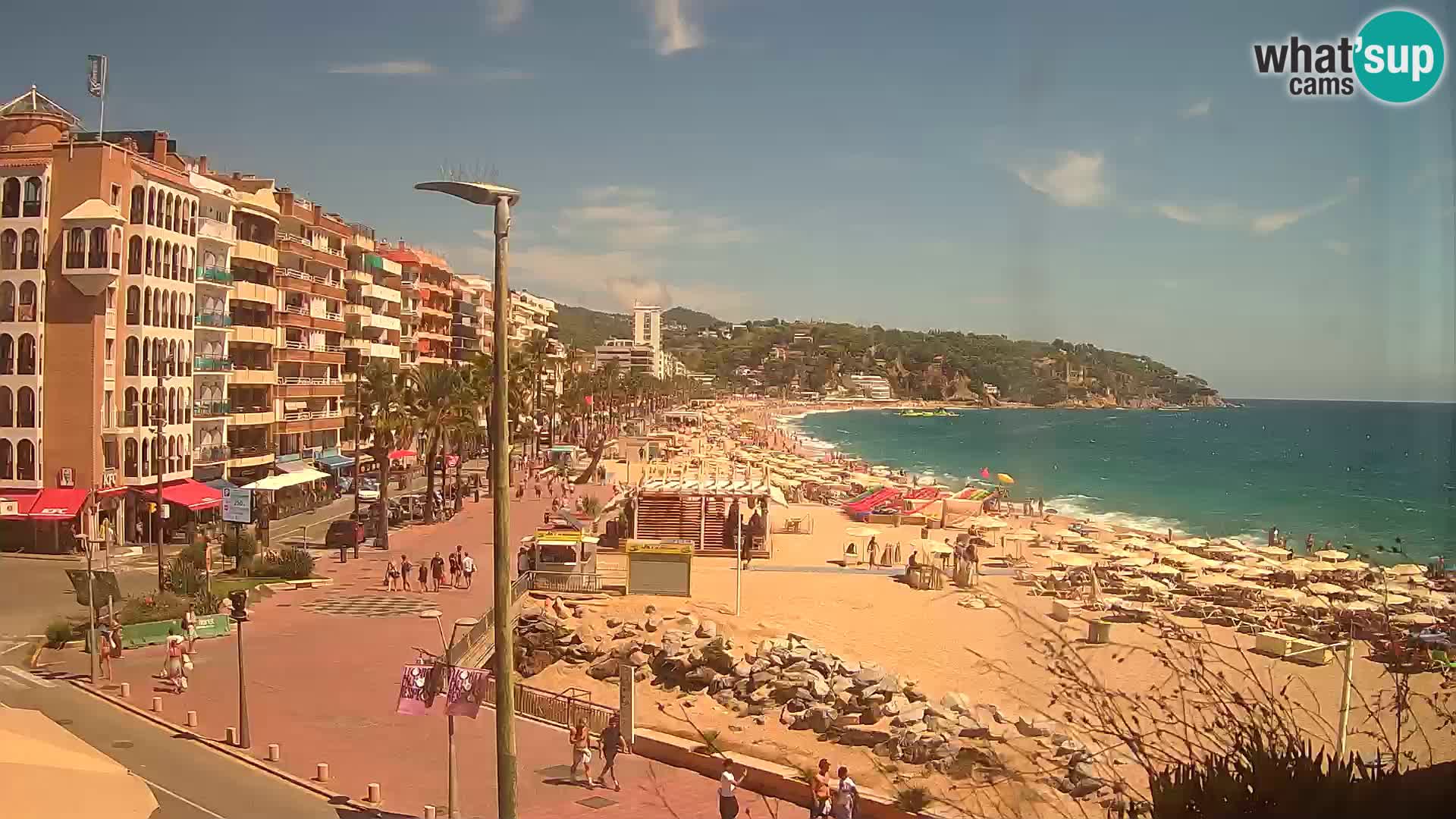 Webcam live Lloret de Mar – Playa
