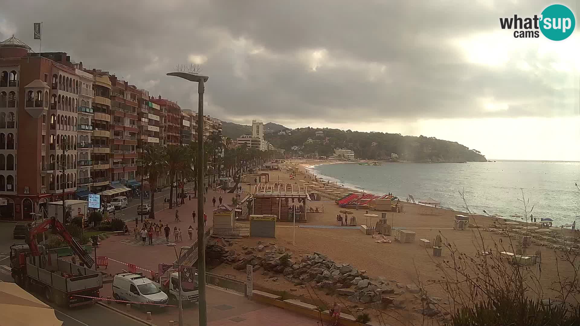 Webcam streaming Lloret de Mar – Plage
