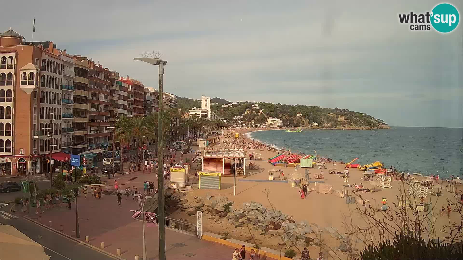 Webcam live Lloret de Mar – la spiaggia principale
