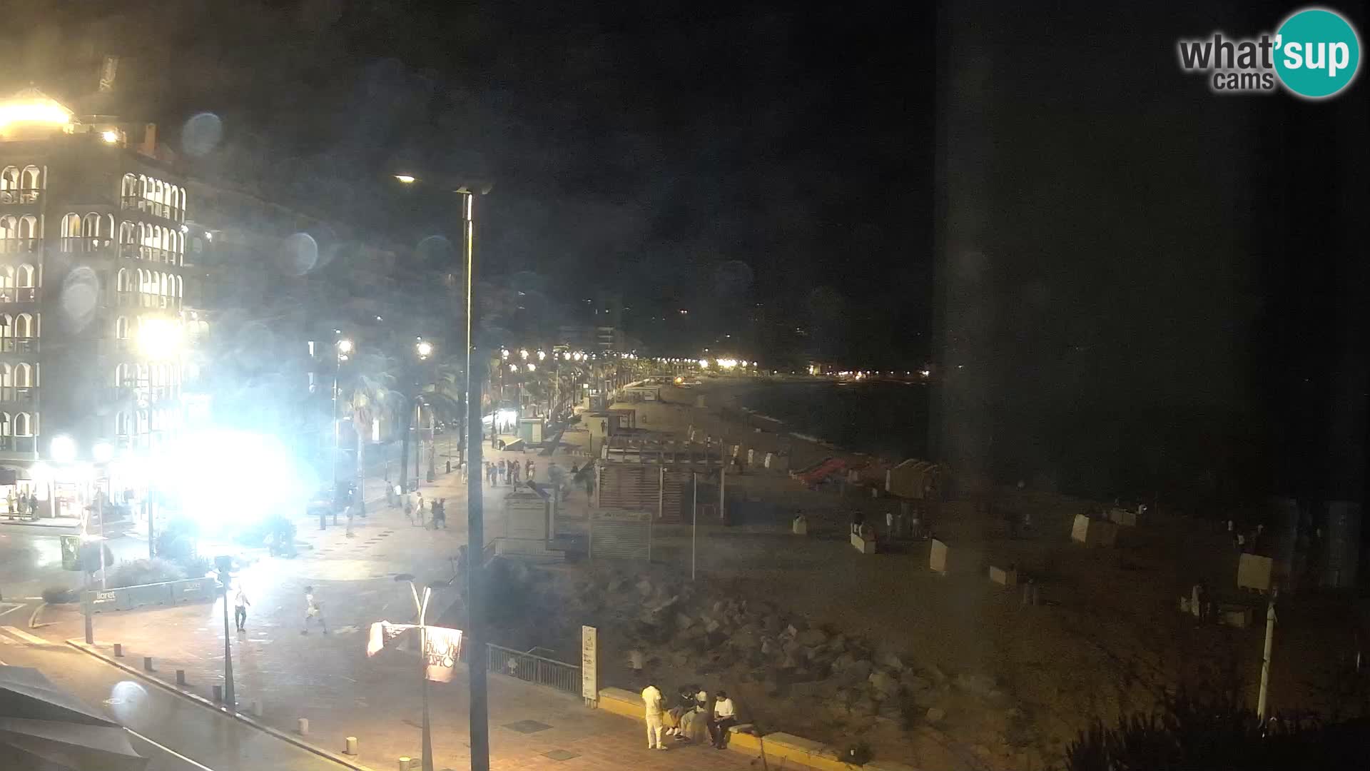 Webcam Lloret de Mar – the main beach – – Costa Brava – Spain