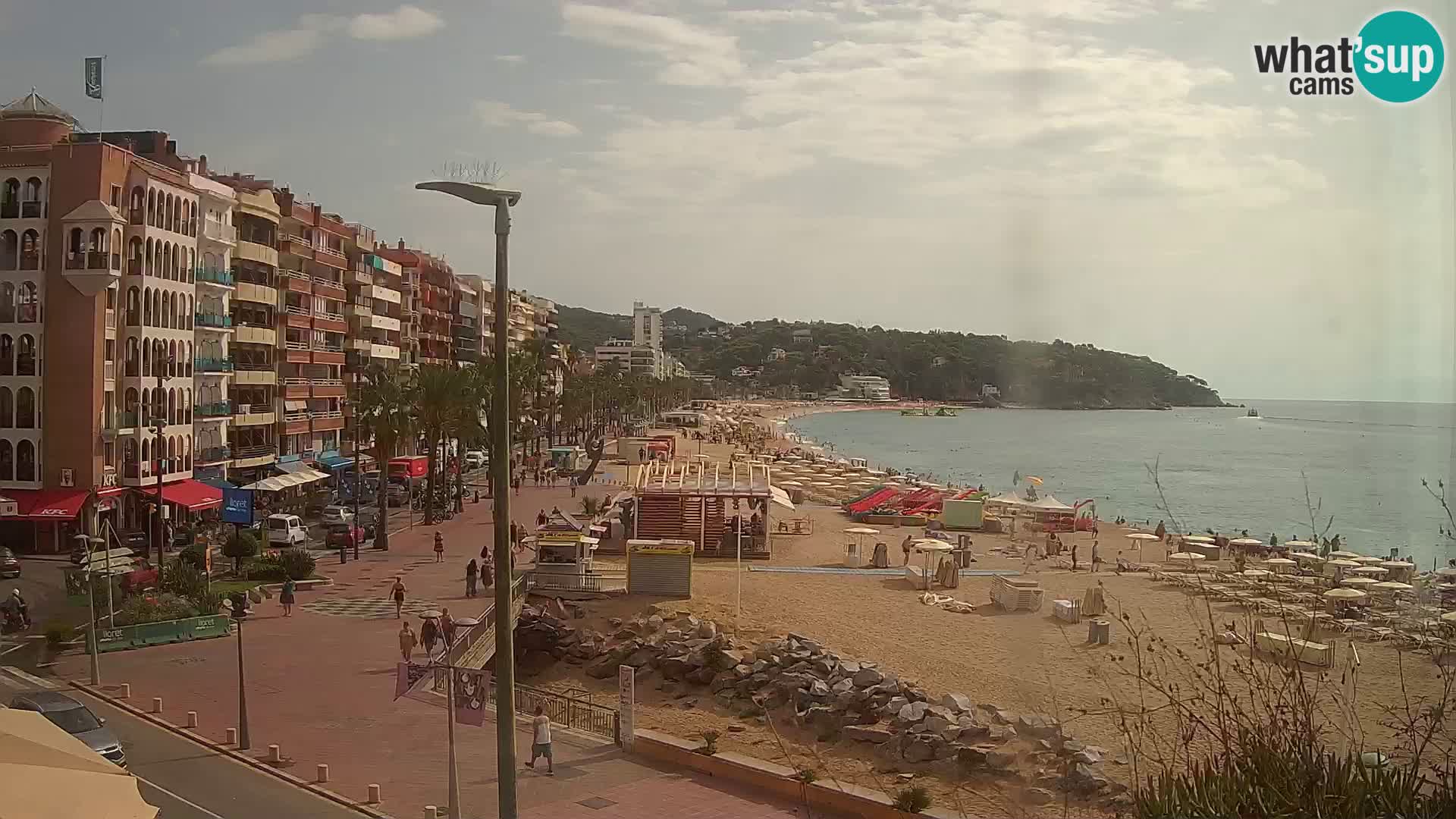 Kamera v živo Lloret de Mar – plaža