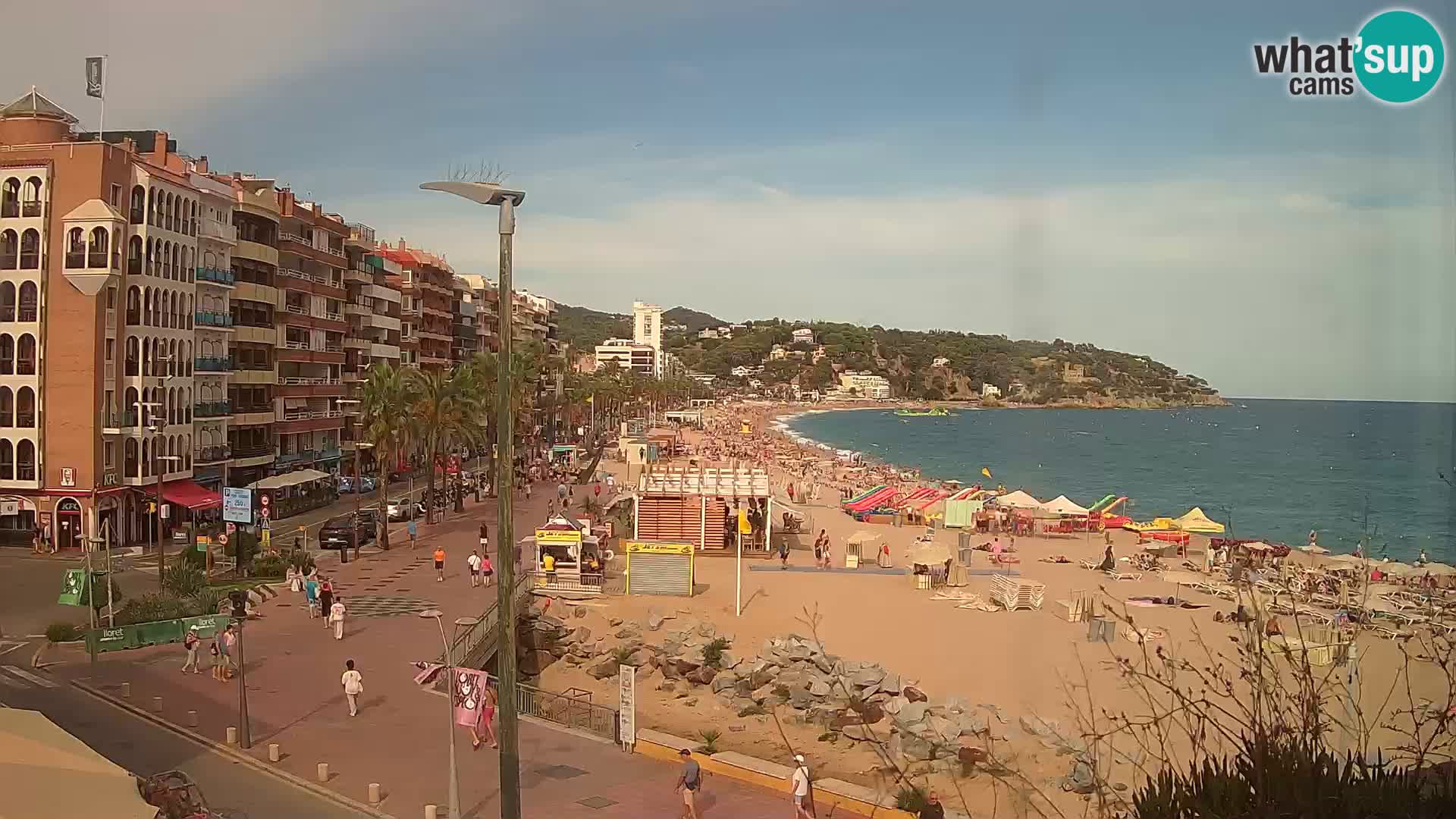 Webcam live Lloret de Mar – Hauptstrand
