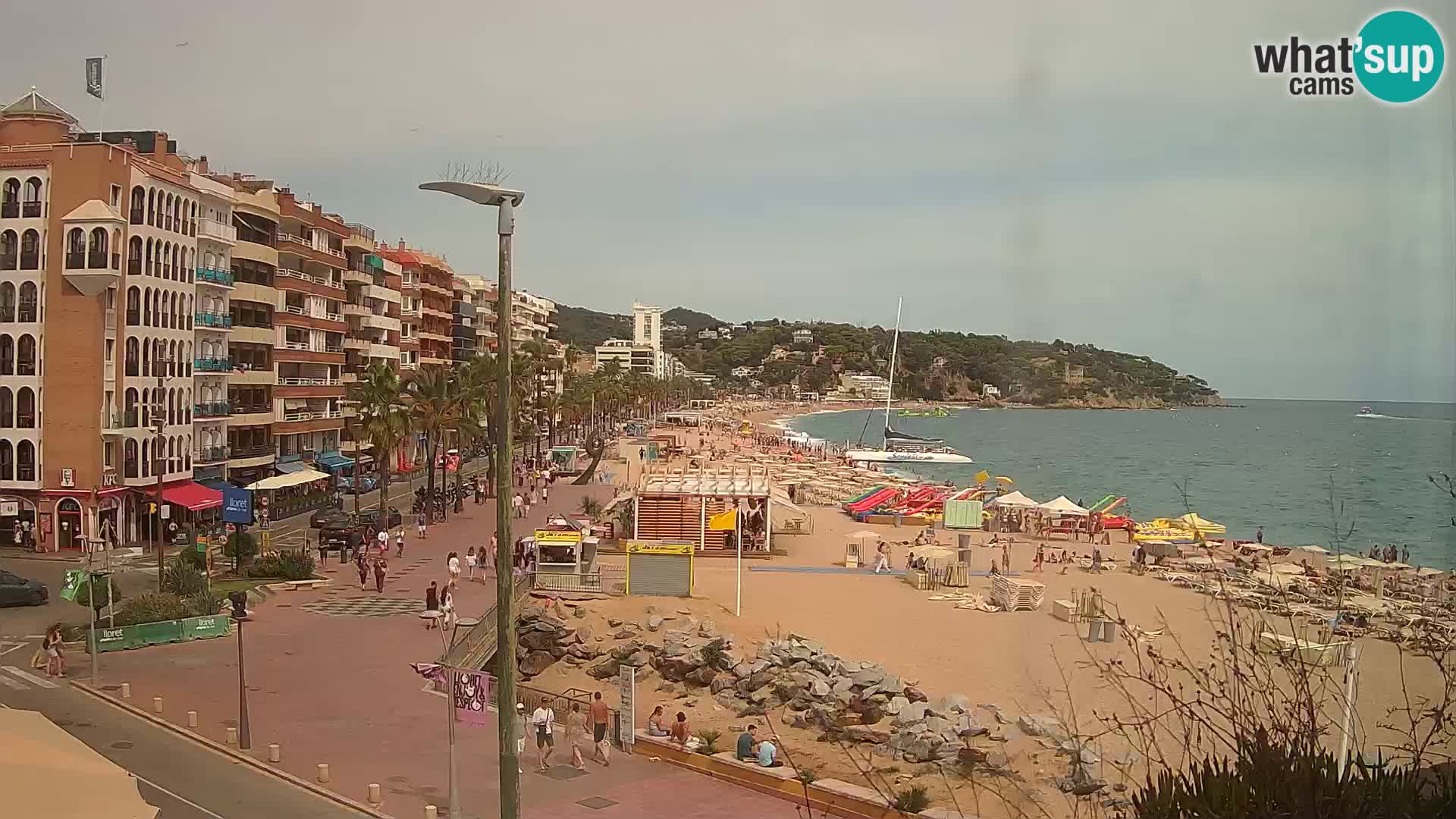 Kamera v živo Lloret de Mar – plaža