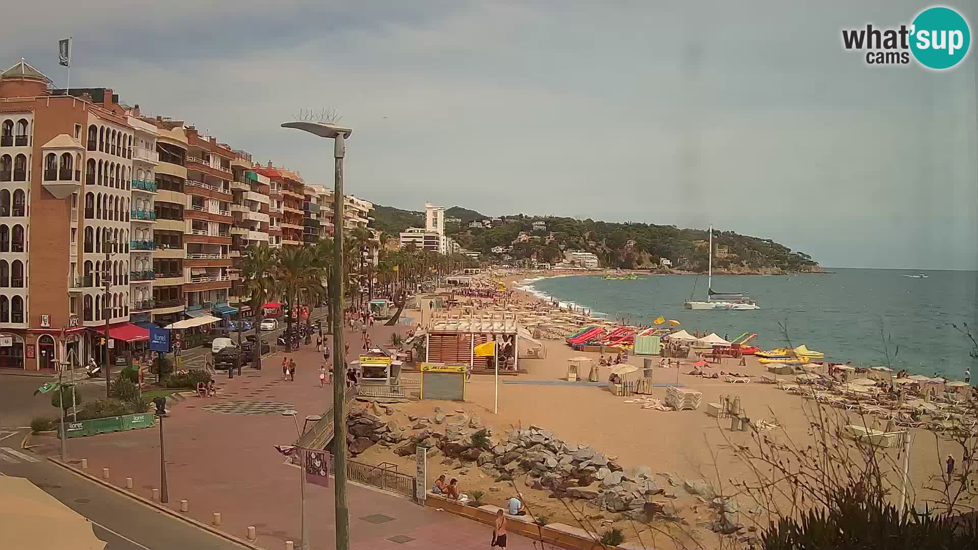 Webcam live Lloret de Mar – la spiaggia principale