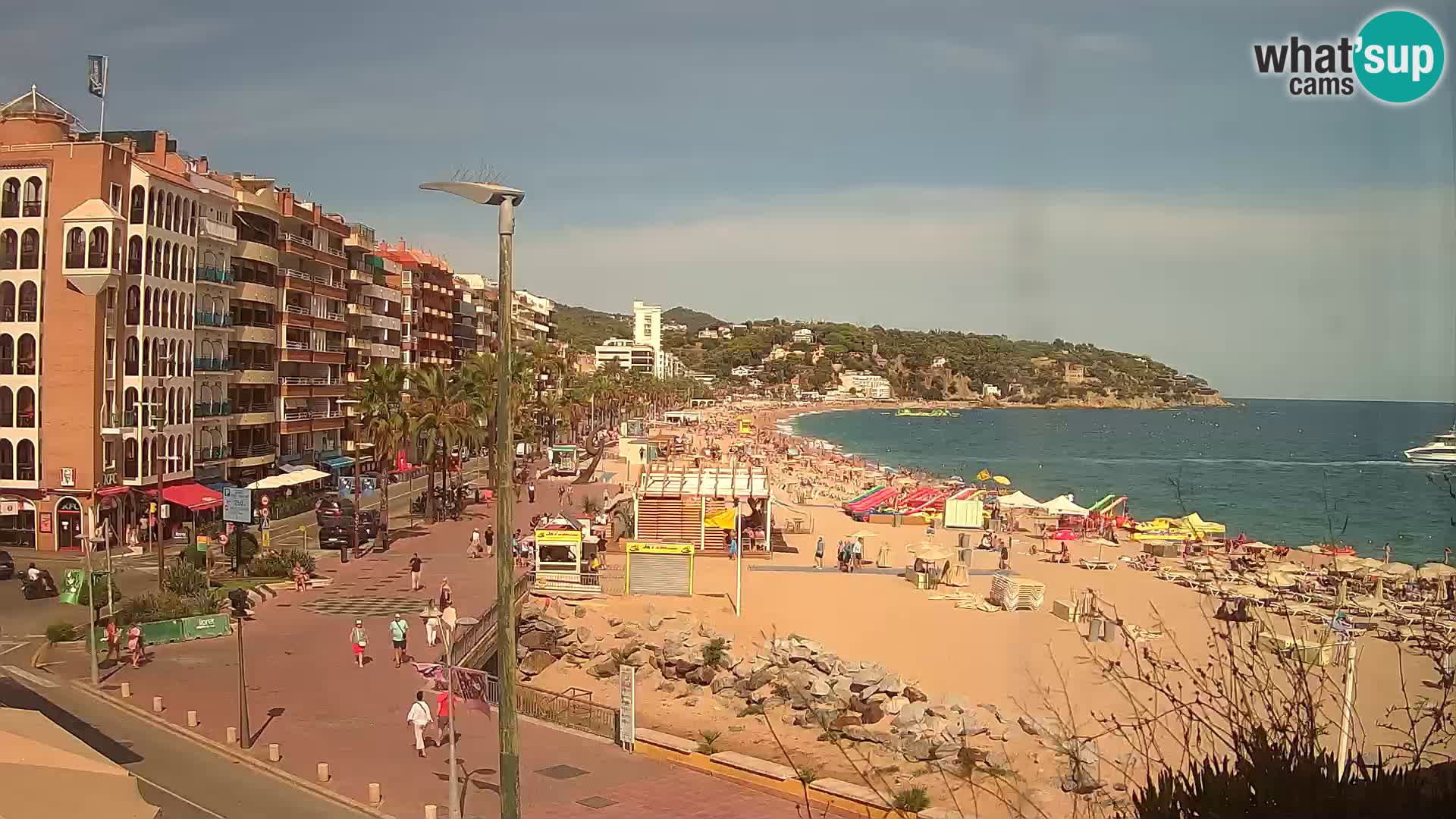 Webcam Lloret de Mar  – Playa principal
