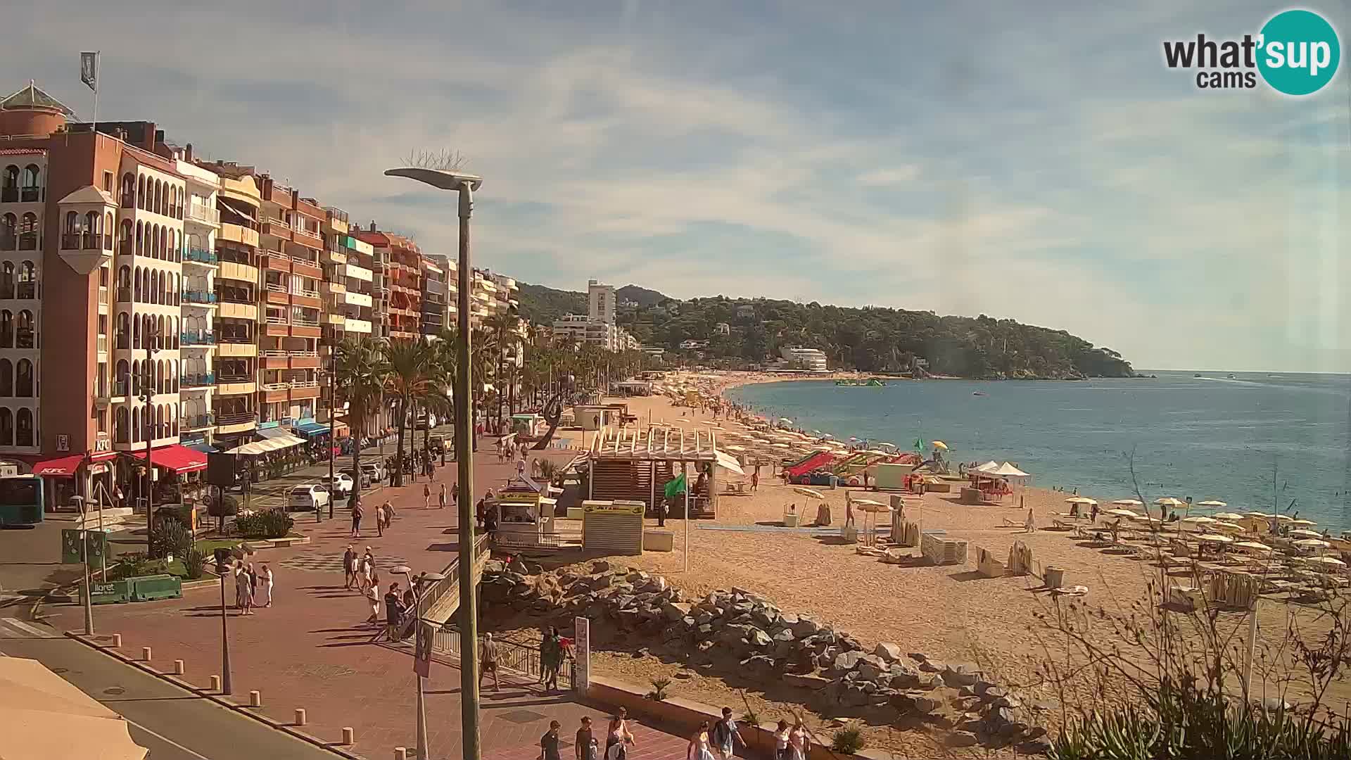 Webcam live Lloret de Mar – Hauptstrand