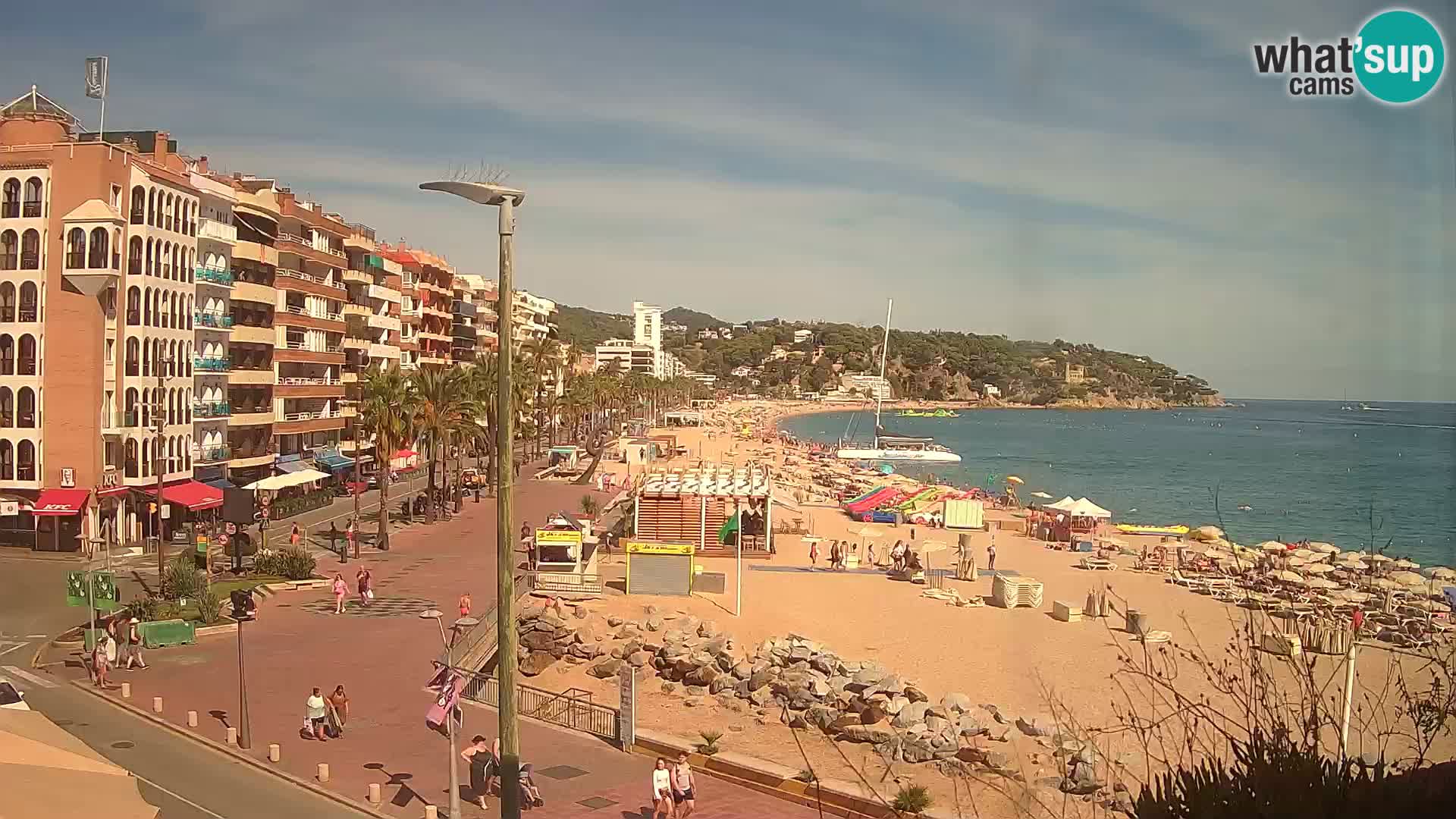 Kamera v živo Lloret de Mar – Glavna plaža