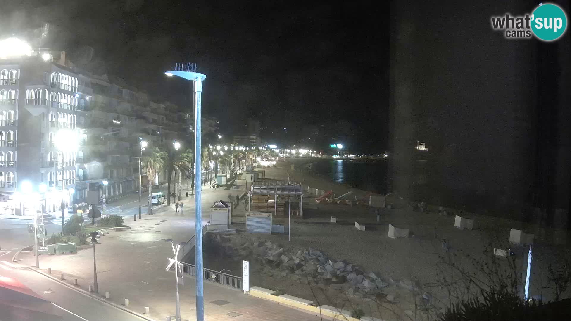 Webcam Lloret de Mar – the main beach – – Costa Brava – Spain
