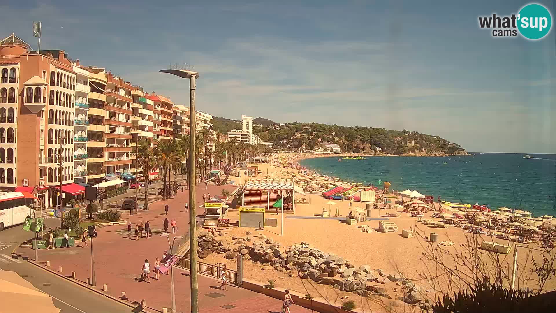 Kamera v živo Lloret de Mar – plaža