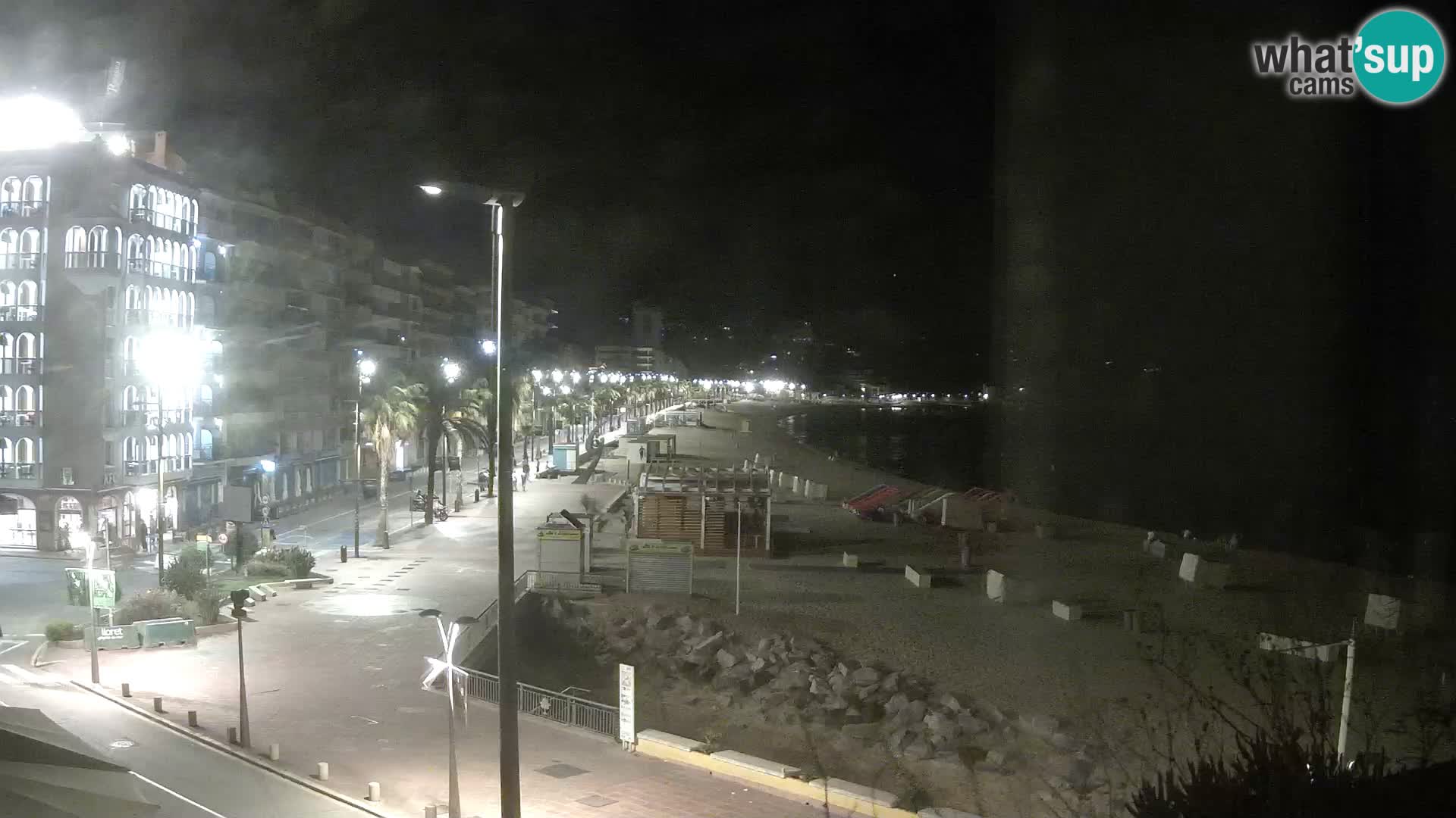 Webcam Lloret de Mar – the main beach – – Costa Brava – Spain