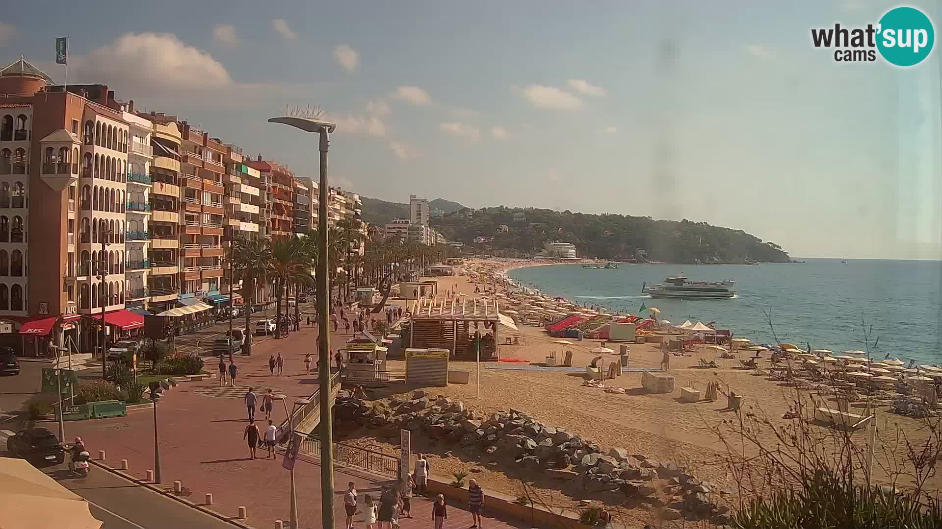Webcam live Lloret de Mar – Hauptstrand
