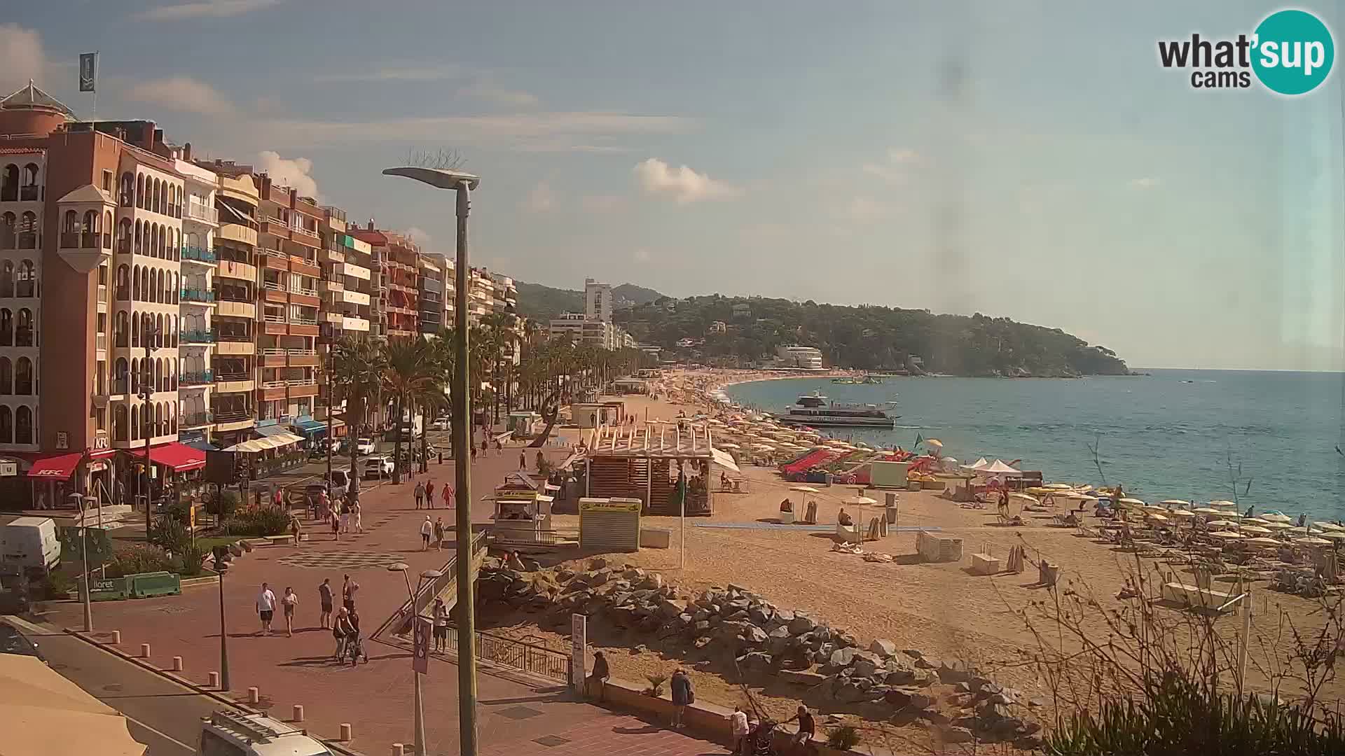 Webcam live Lloret de Mar – Hauptstrand