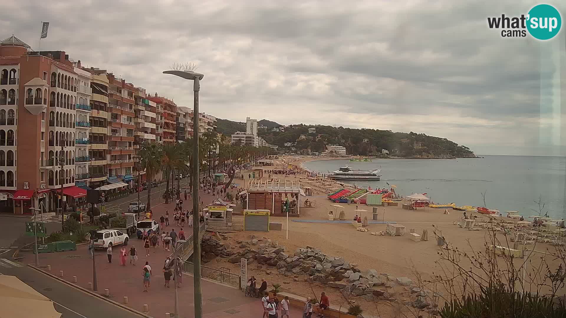 Webcam streaming Lloret de Mar – Plage