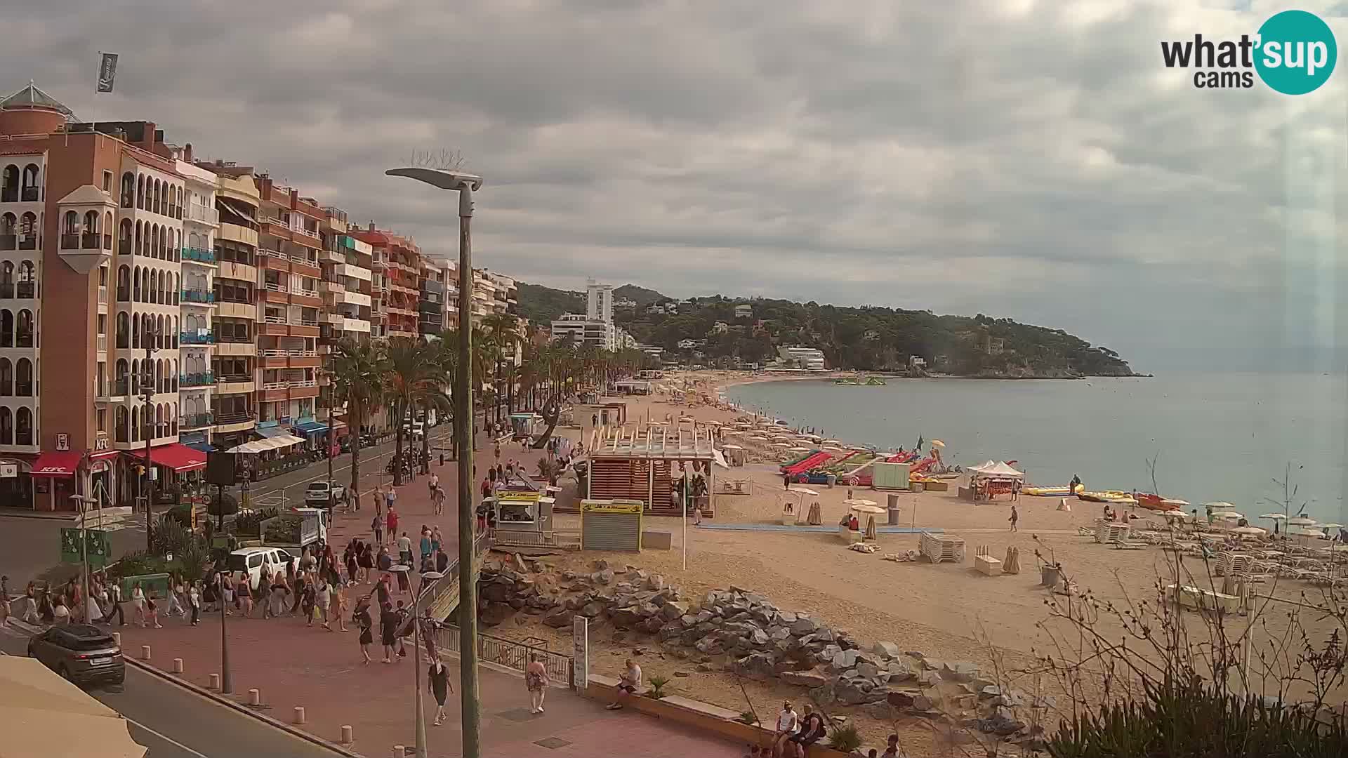 Webcam live Lloret de Mar – la spiaggia principale