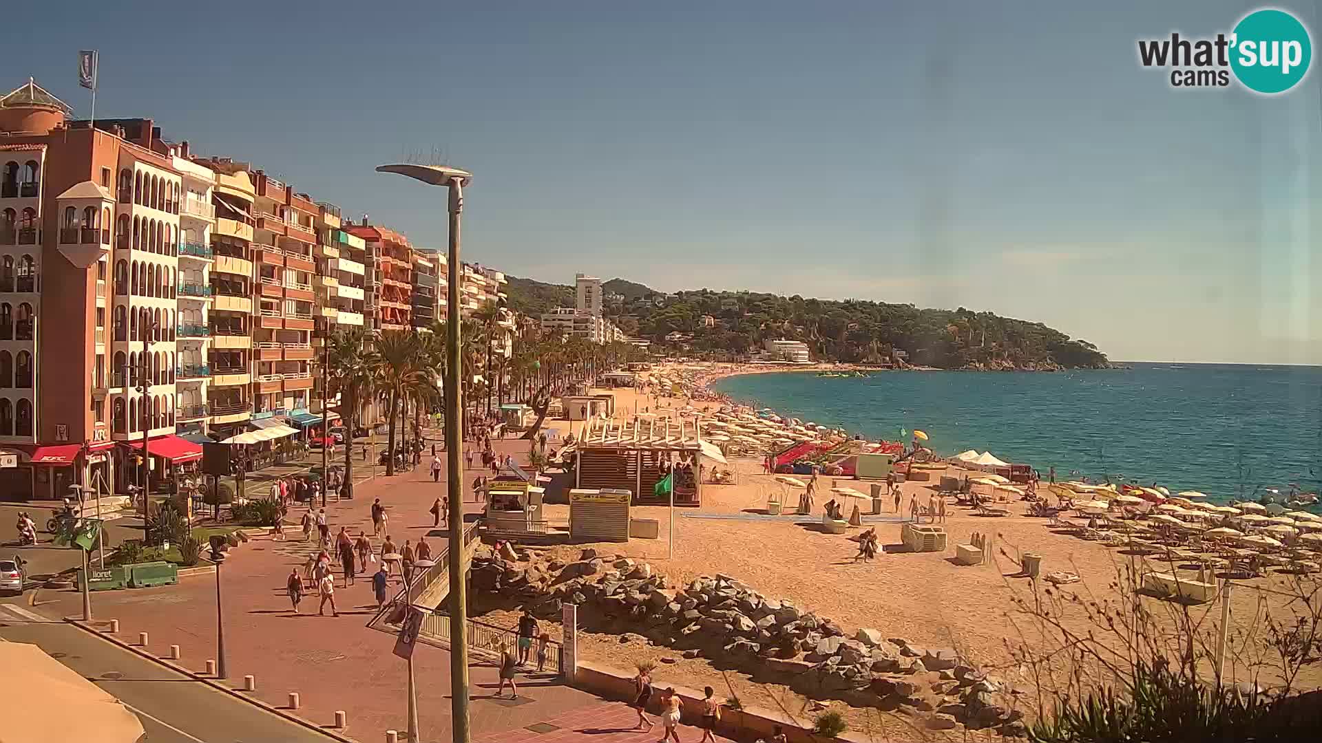 Webcam live Lloret de Mar – Playa
