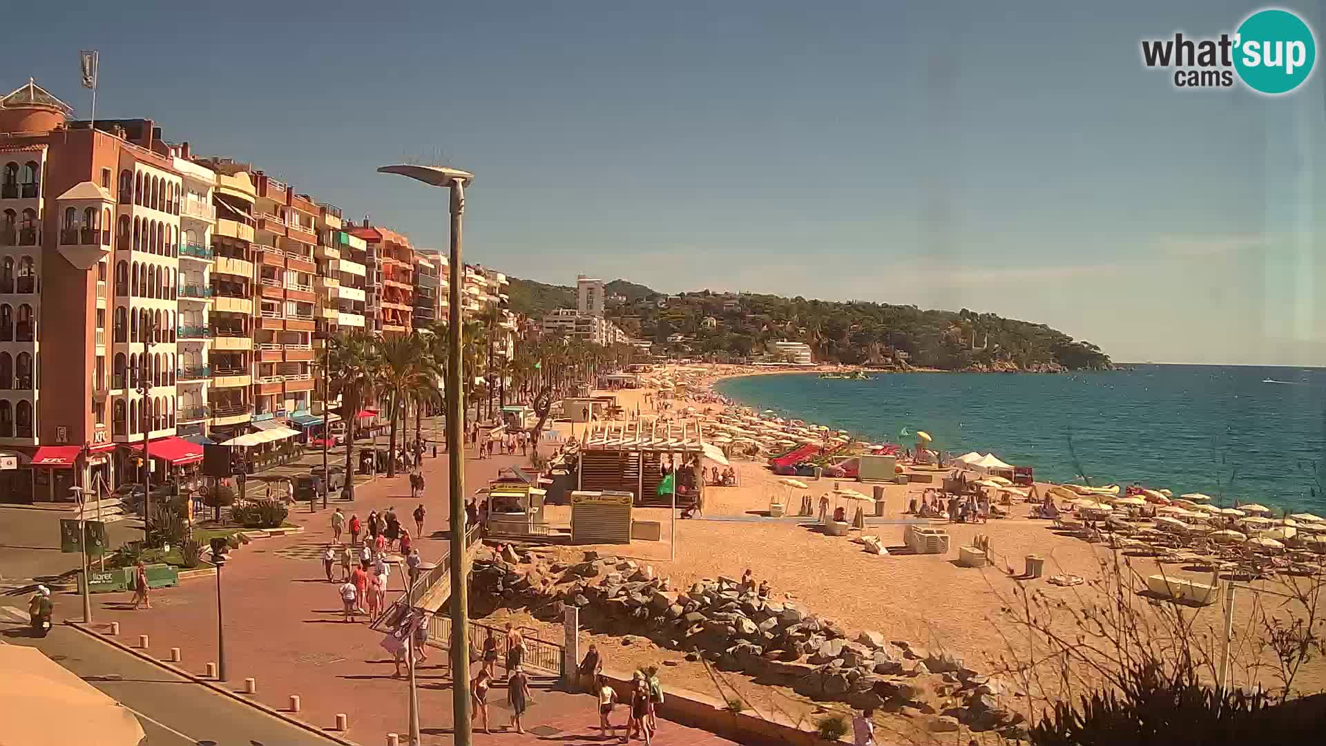 Webcam live Lloret de Mar – Playa
