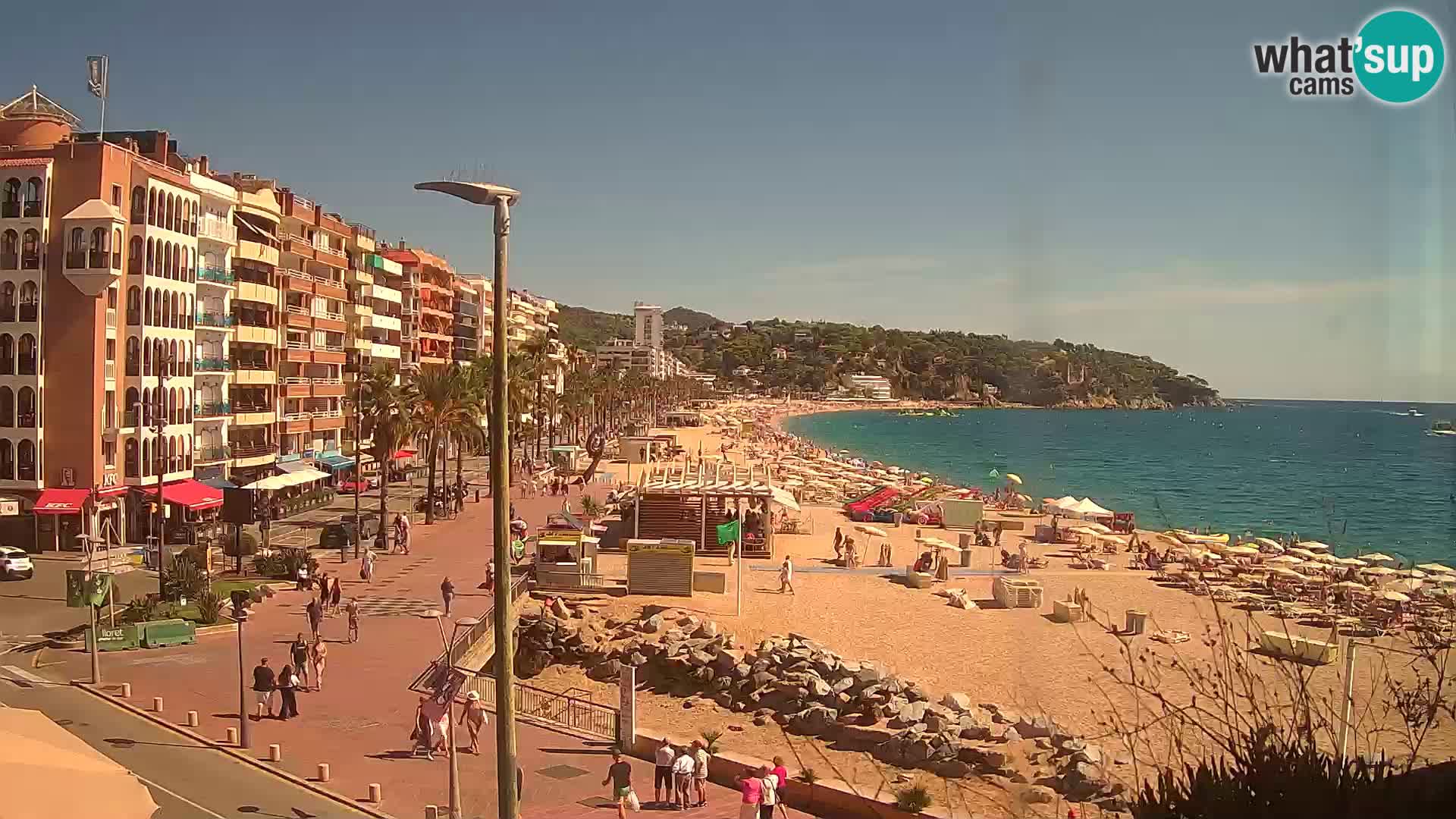 Webcam streaming Lloret de Mar – Plage