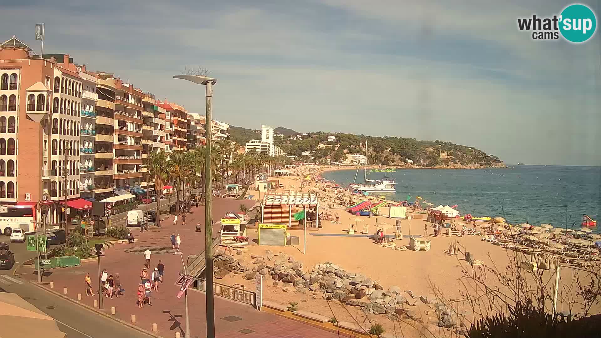 Webcam live Lloret de Mar – Hauptstrand