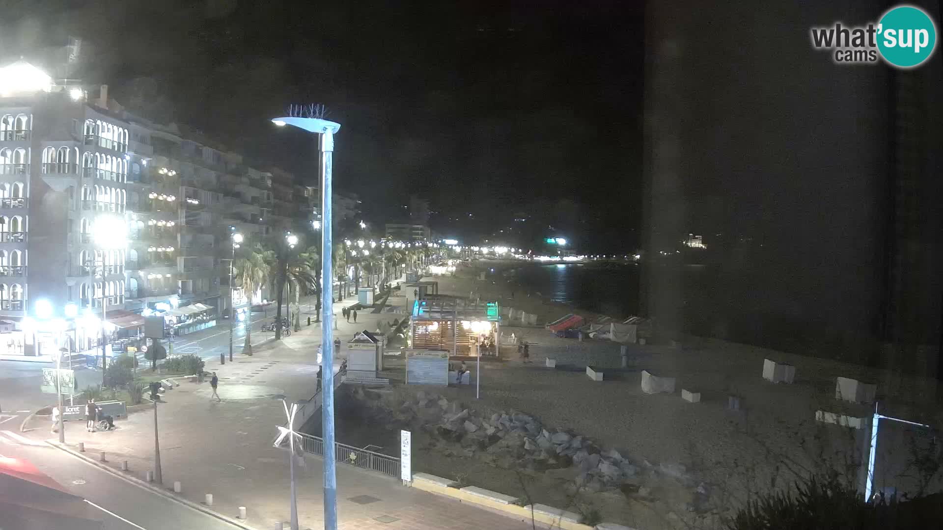 Webcam Lloret de Mar – the main beach – – Costa Brava – Spain