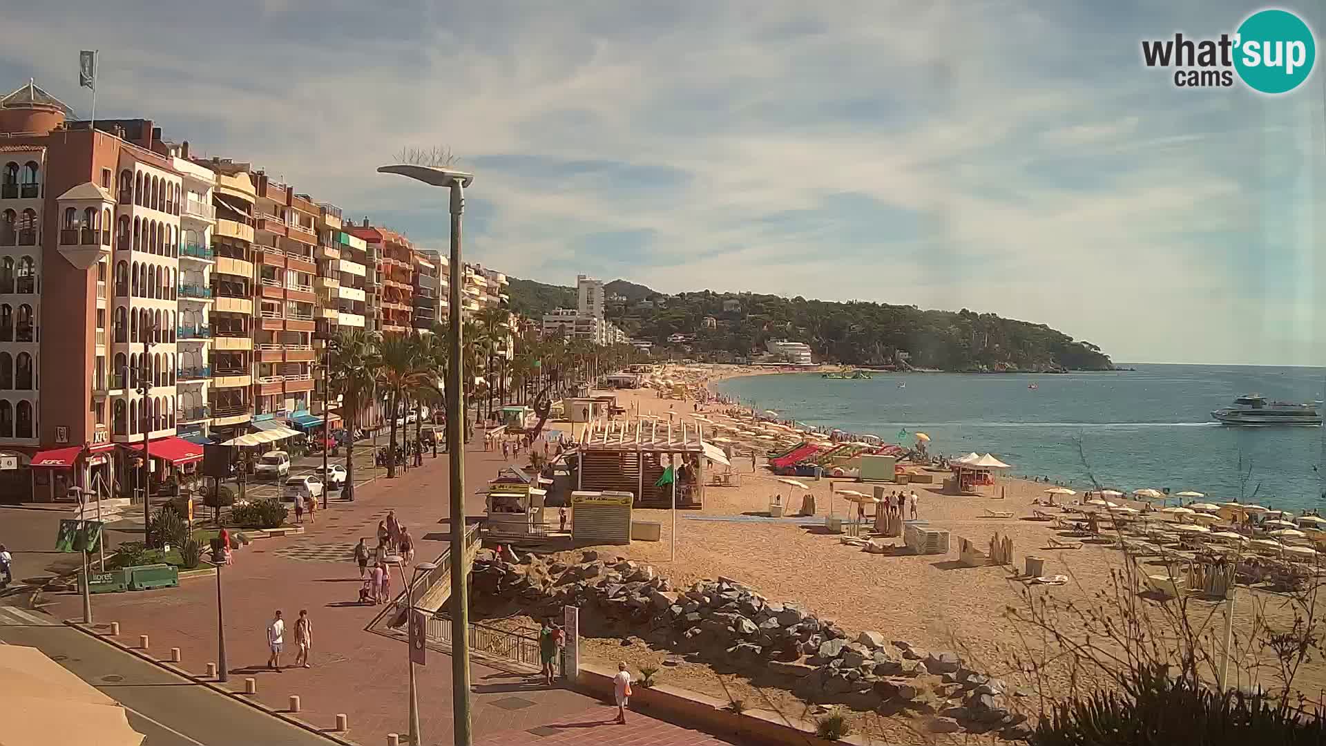Webcam Lloret de Mar – Hauptstrand