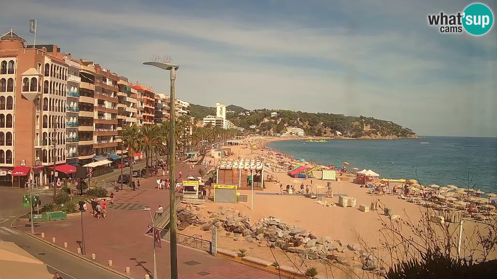 Kamera v živo Lloret de Mar – plaža