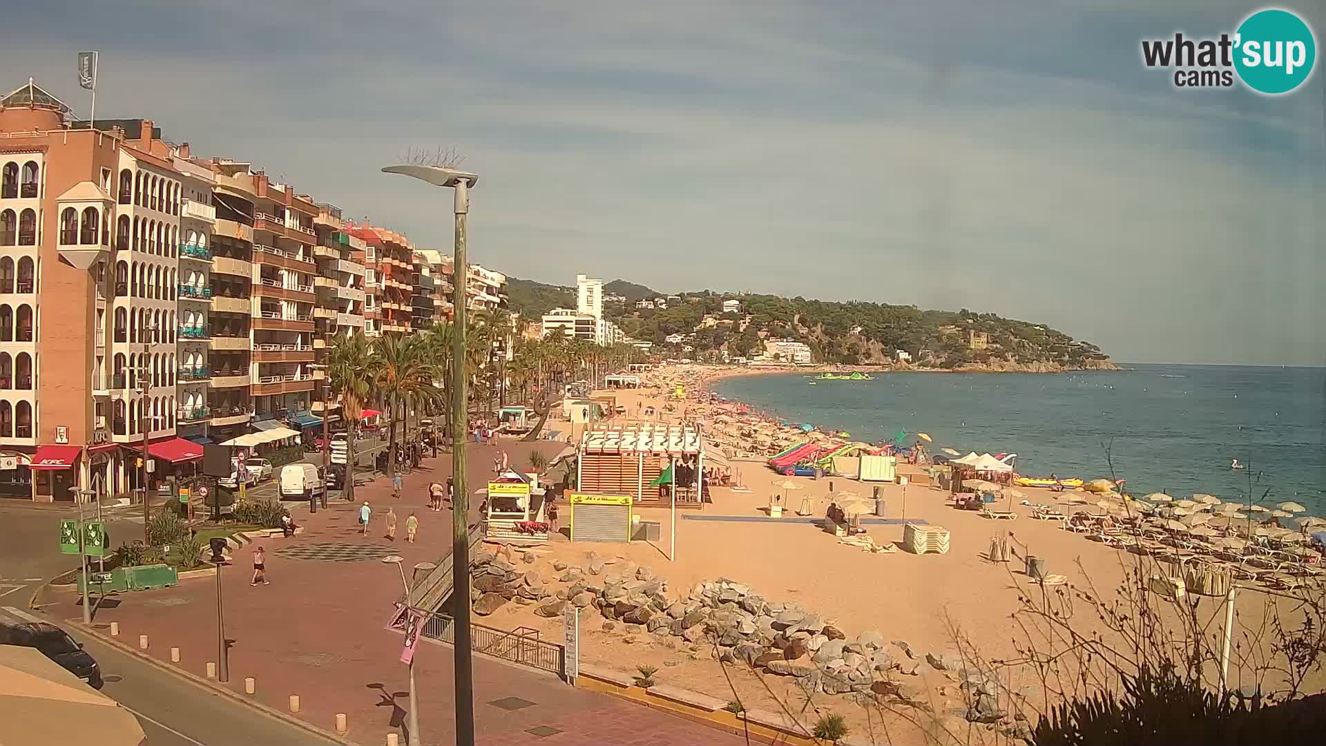 Kamera v živo Lloret de Mar – plaža