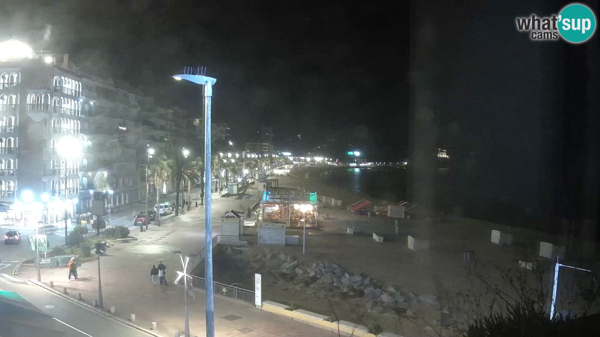 Webcam Lloret de Mar – the main beach – – Costa Brava – Spain