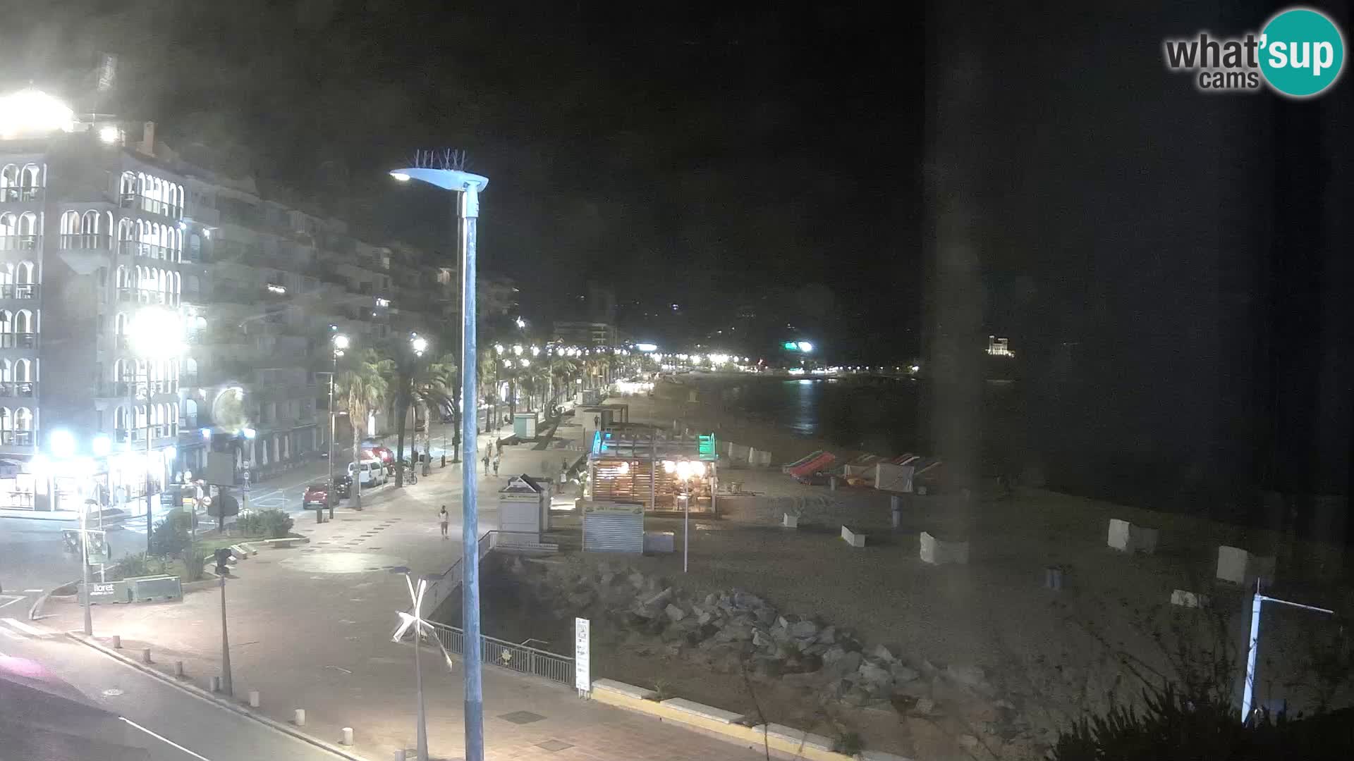 Webcam Lloret de Mar – the main beach – – Costa Brava – Spain