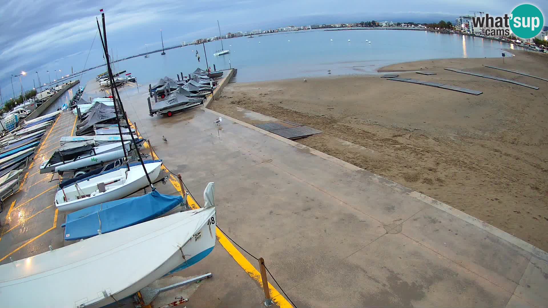 Webcam porto di Roses – Costa Brava – spiaggia La Perola