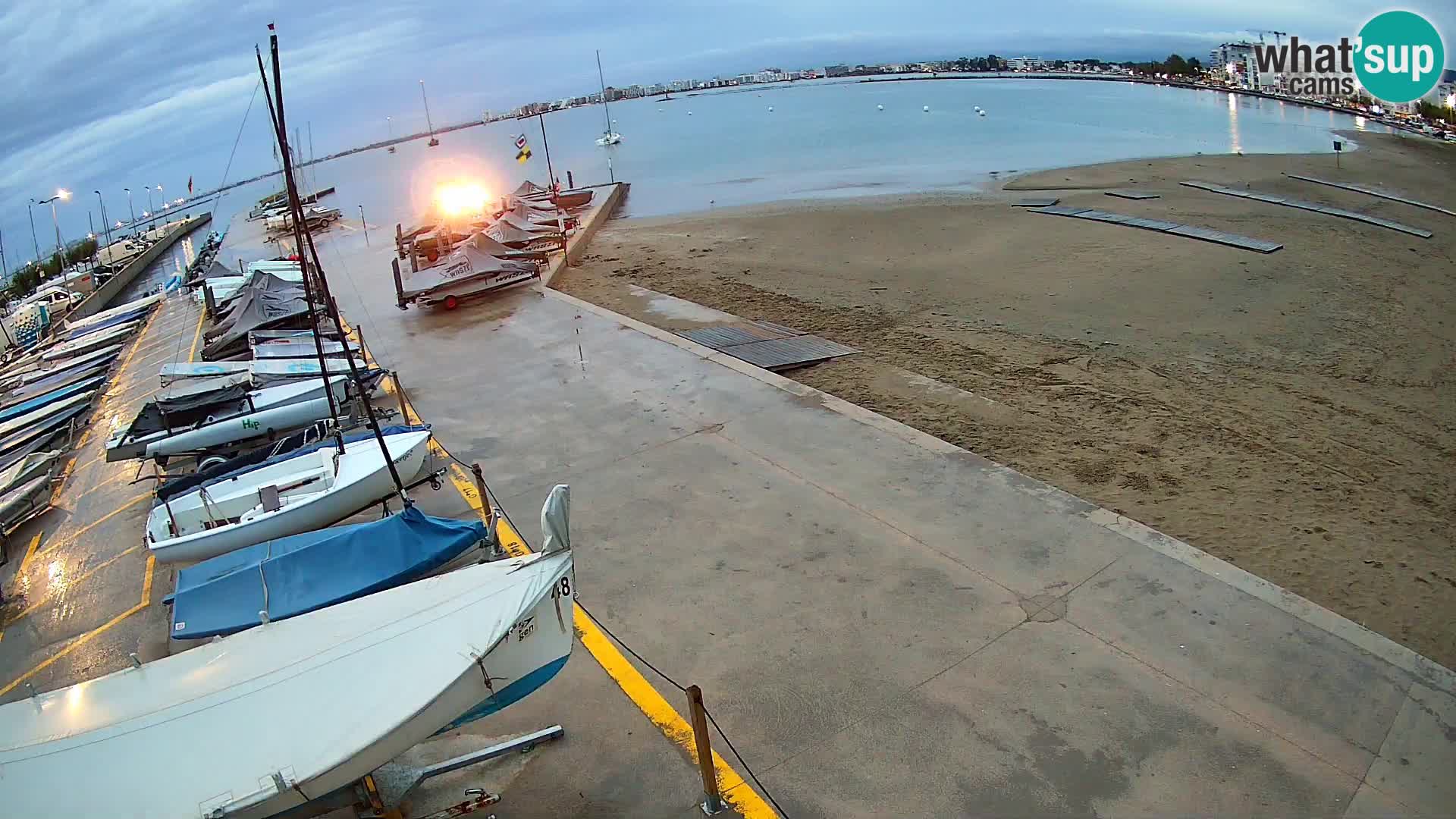 Webcam porto di Roses – Costa Brava – spiaggia La Perola