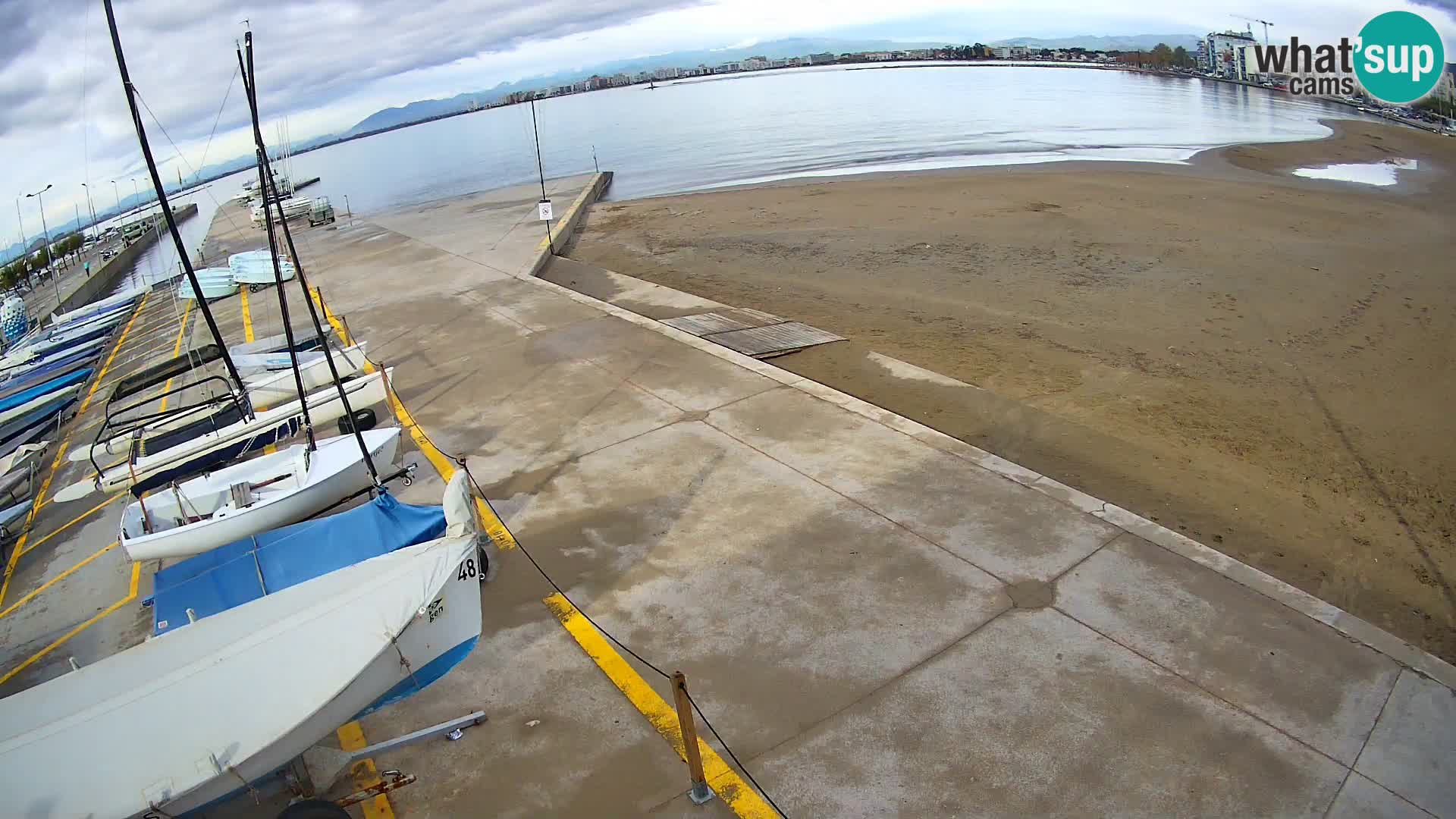 Webcam porto di Roses – Costa Brava – spiaggia La Perola