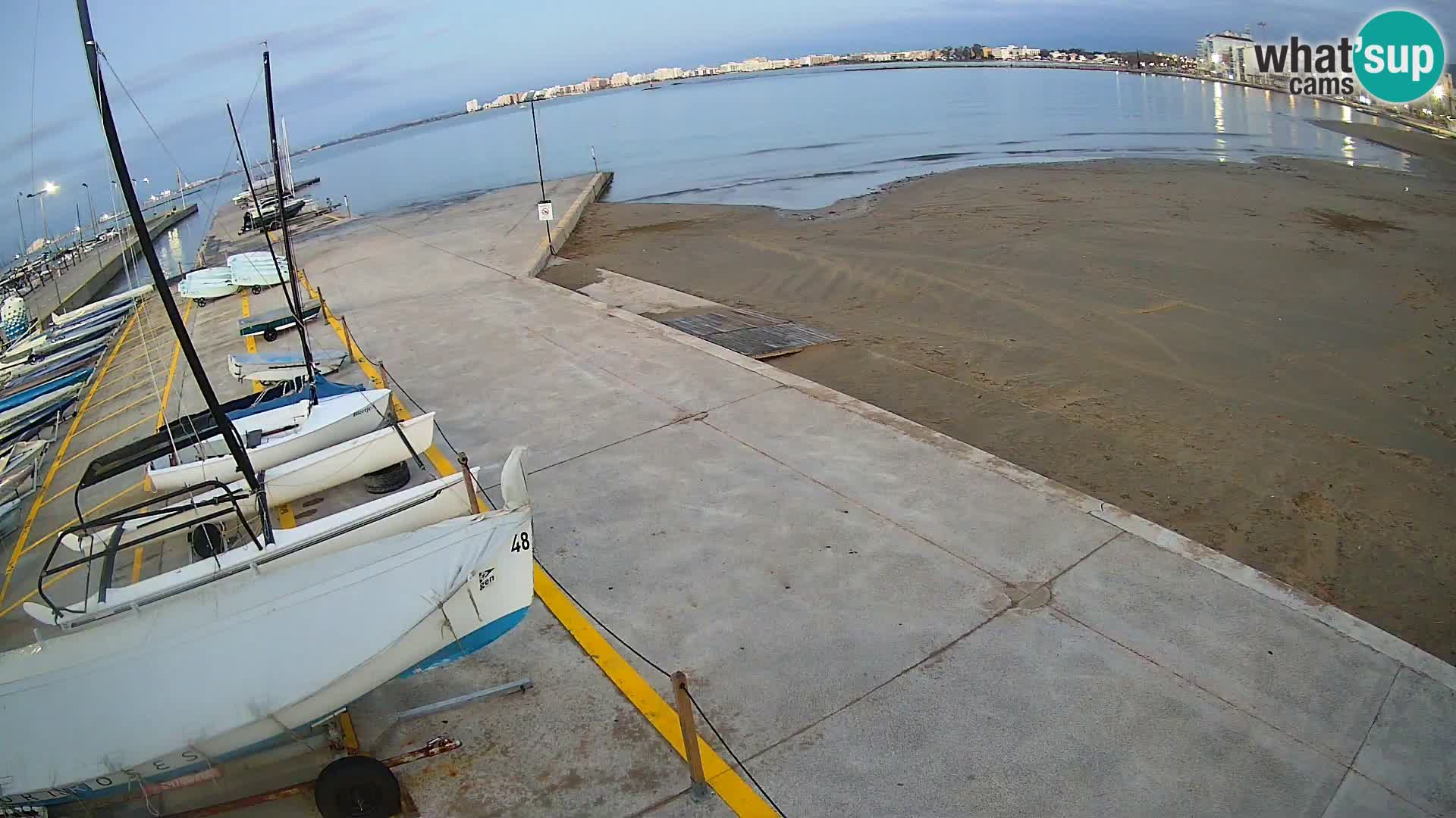 Webcam porto di Roses – Costa Brava – spiaggia La Perola