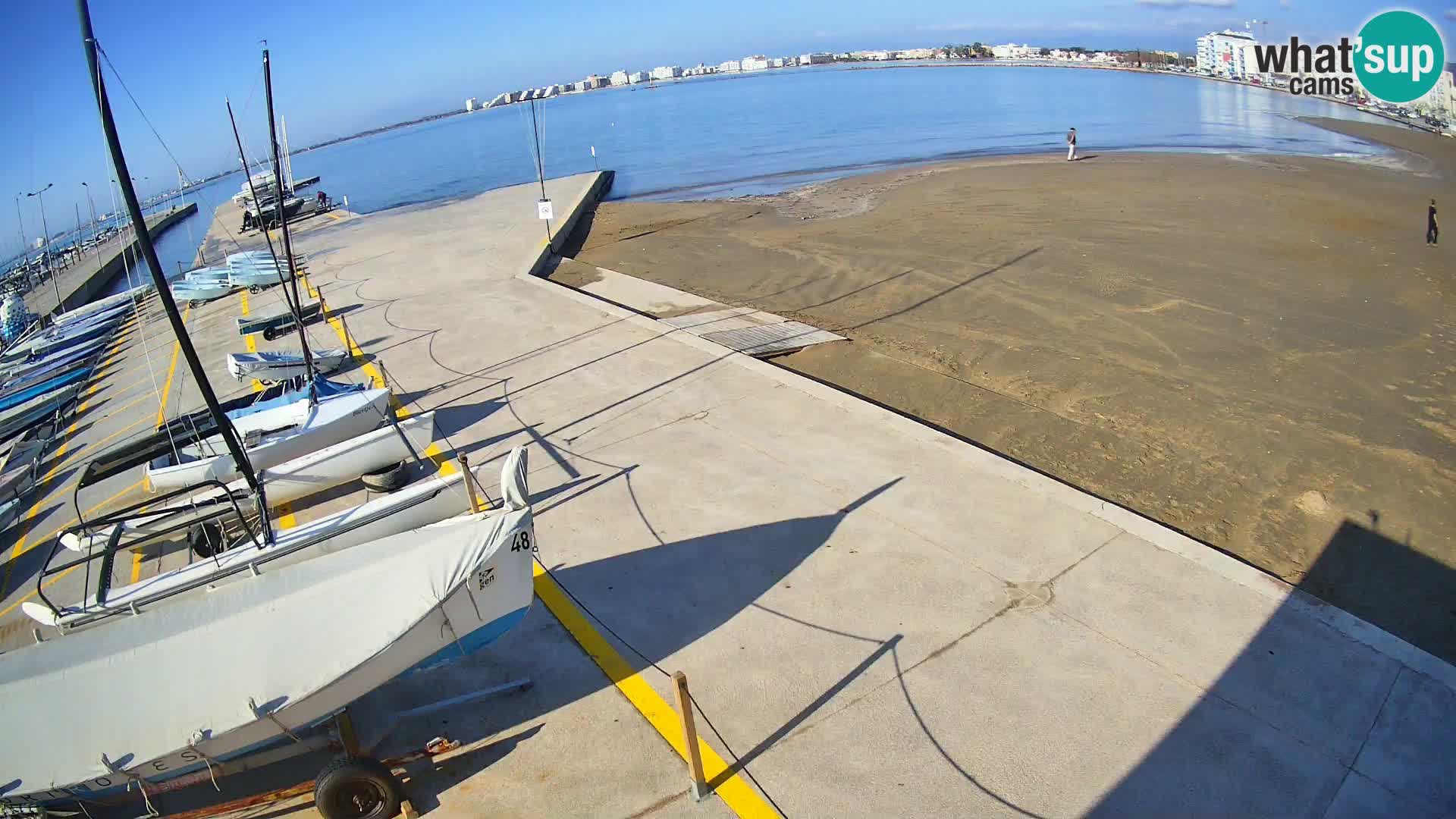 Webcam porto di Roses – Costa Brava – spiaggia La Perola