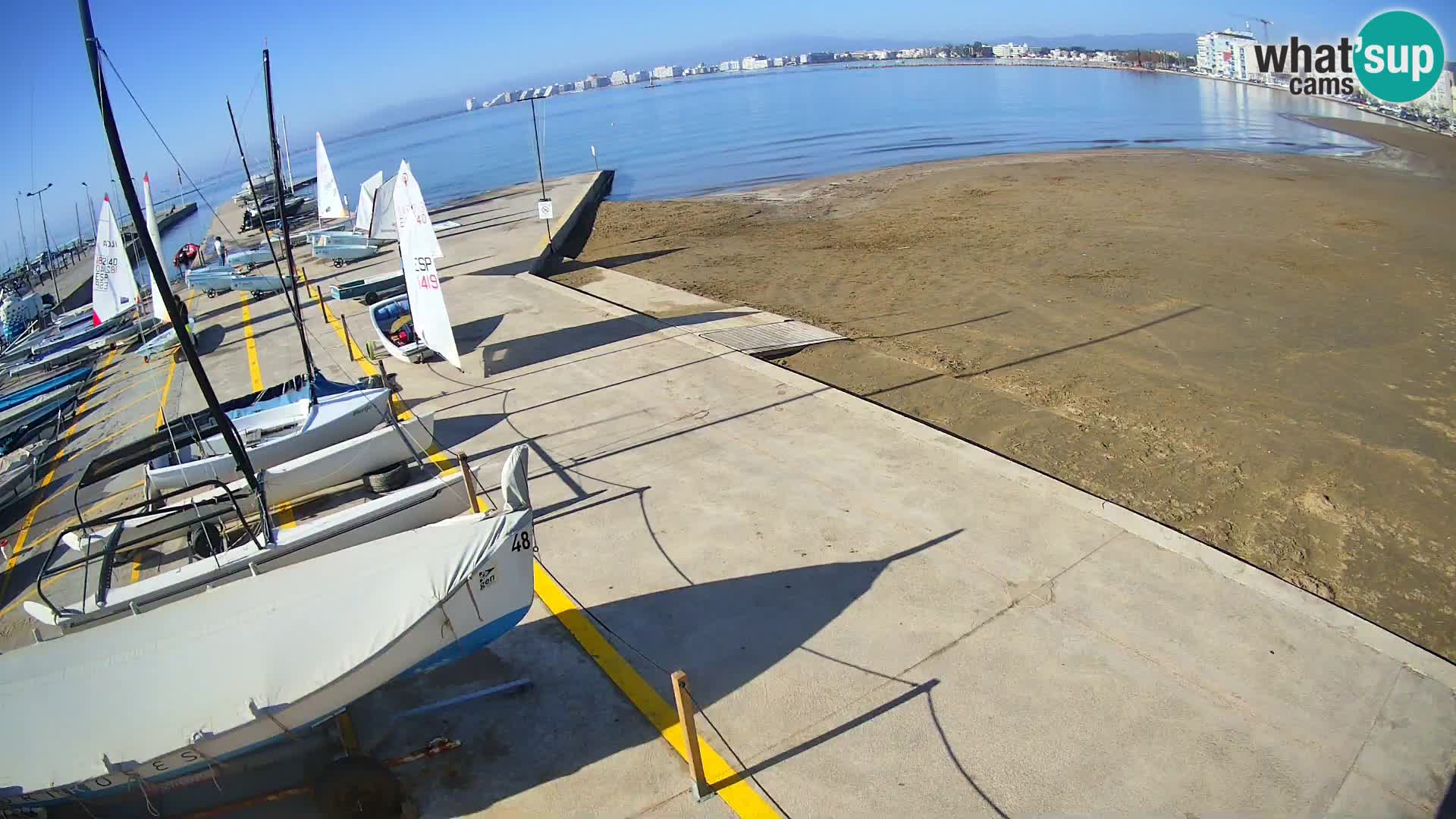 Webcam Port of Roses – Costa Brava – La Perola Beach