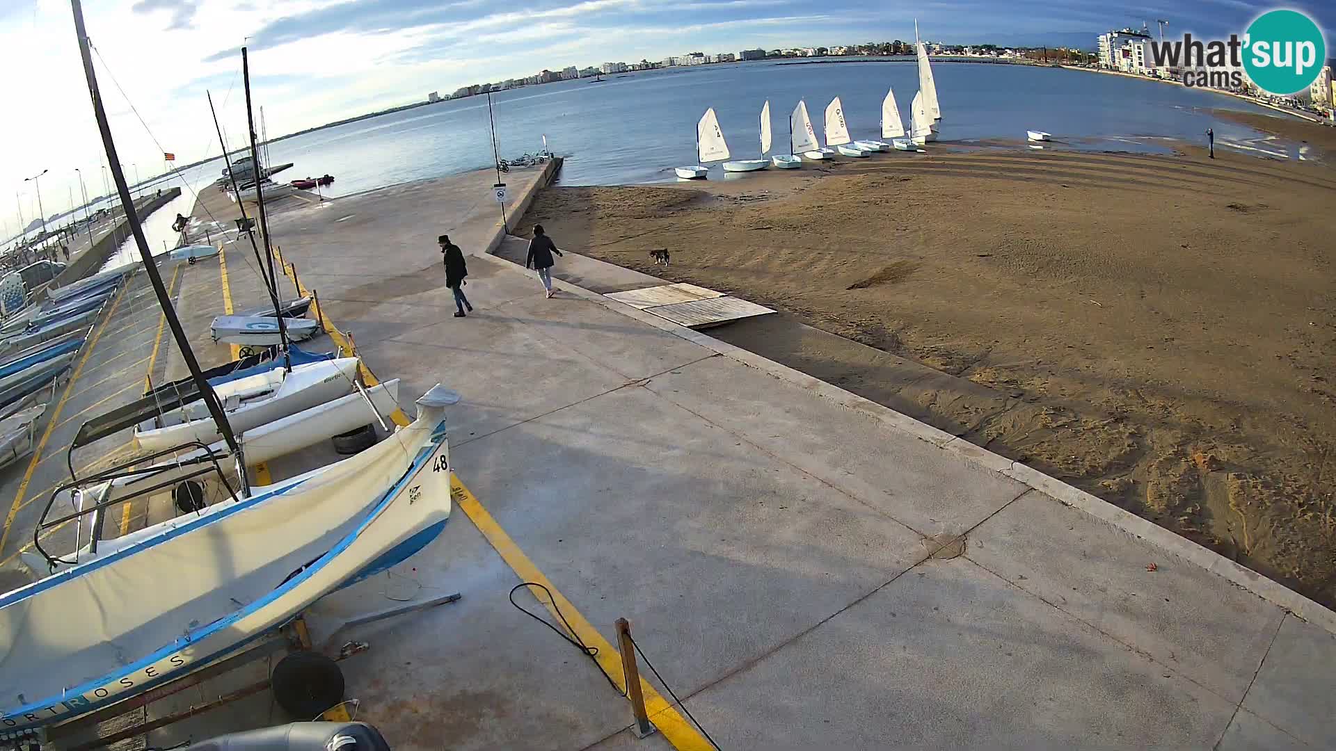 Webcam porto di Roses – Costa Brava – spiaggia La Perola