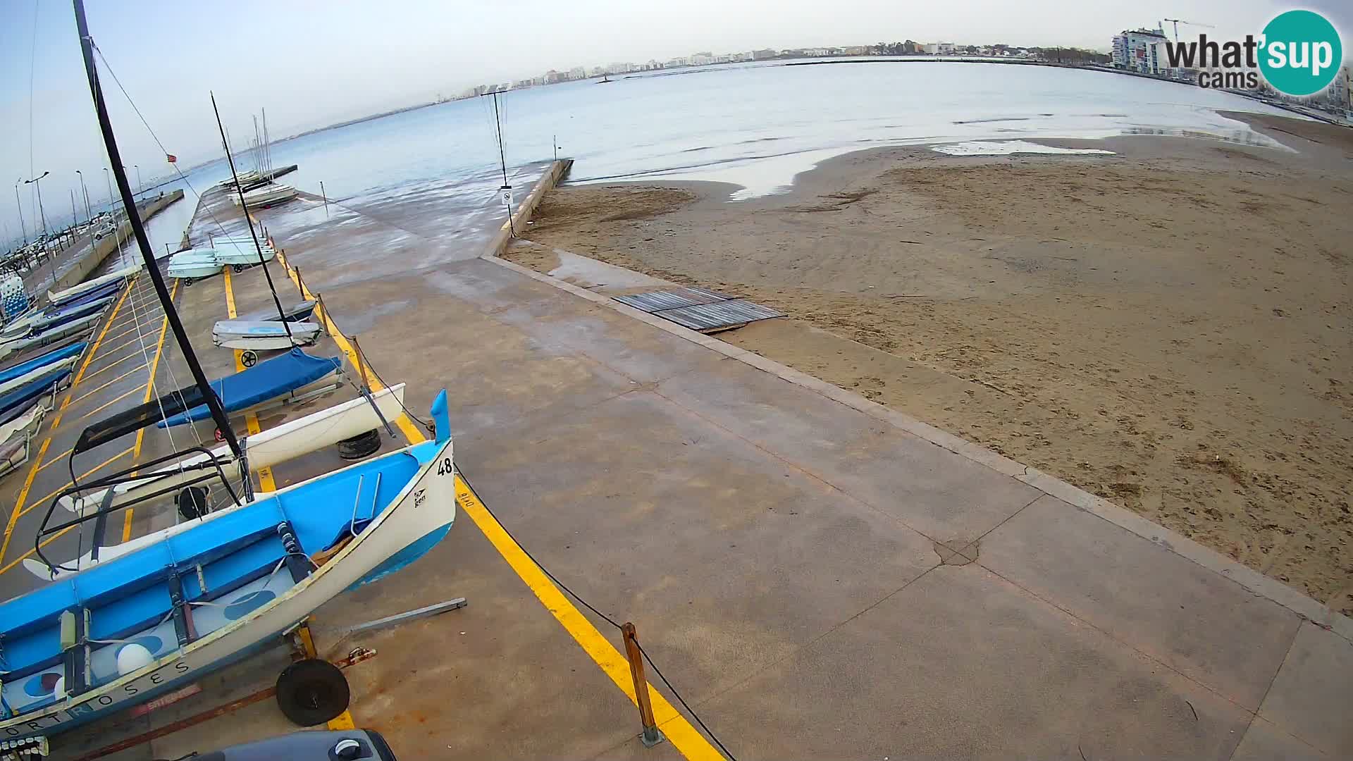 Webcam porto di Roses – Costa Brava – spiaggia La Perola