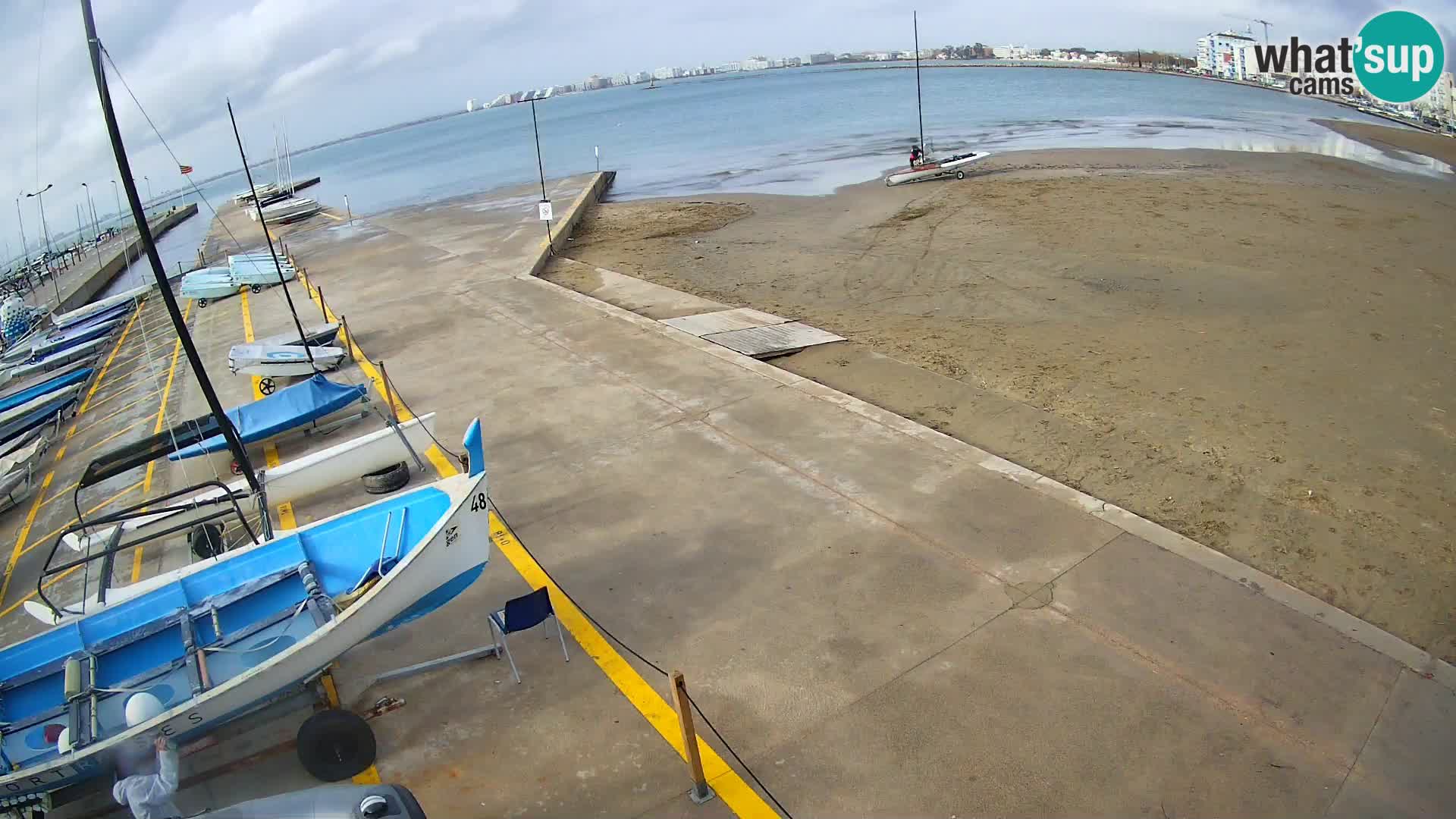 Webcam porto di Roses – Costa Brava – spiaggia La Perola