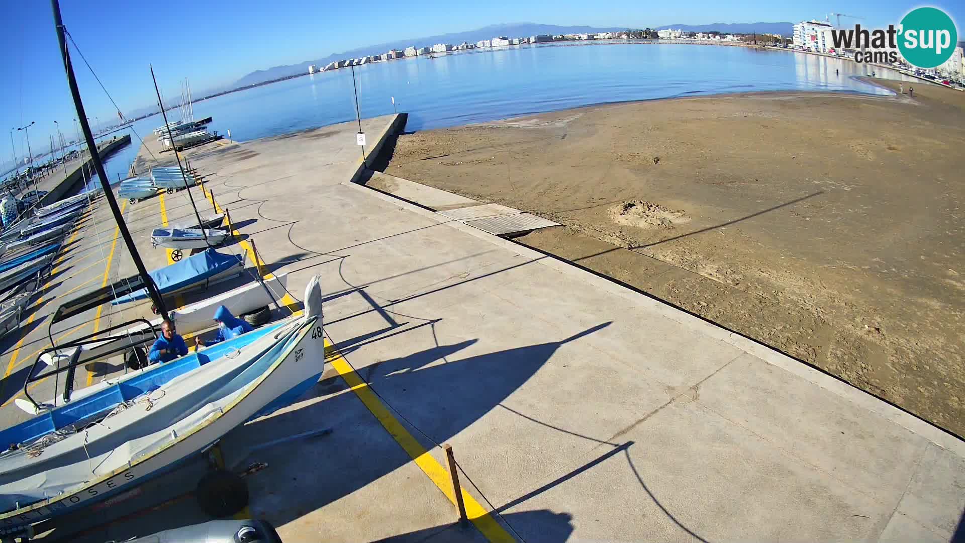 Kamera Roses marina – Costa Brava – plaža La Perola