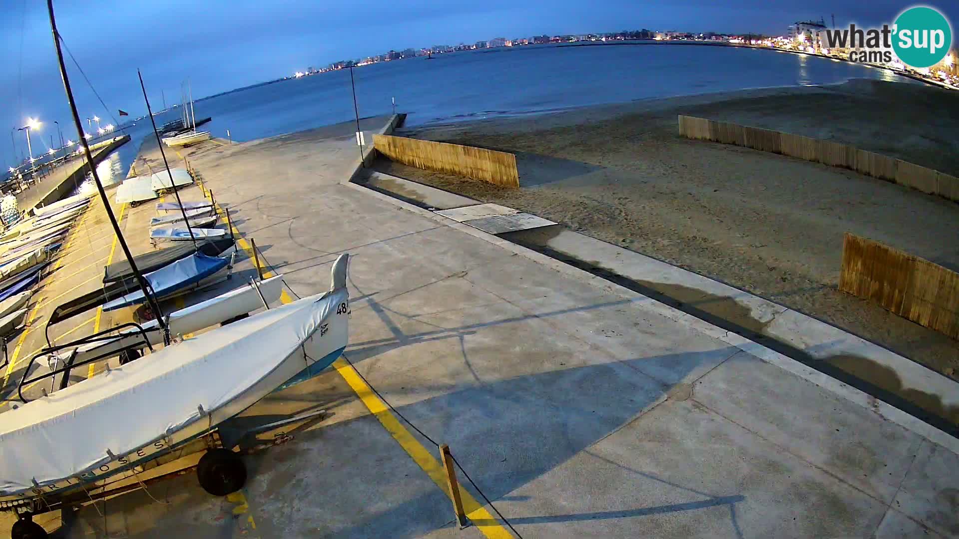 Webcam porto di Roses – Costa Brava – spiaggia La Perola