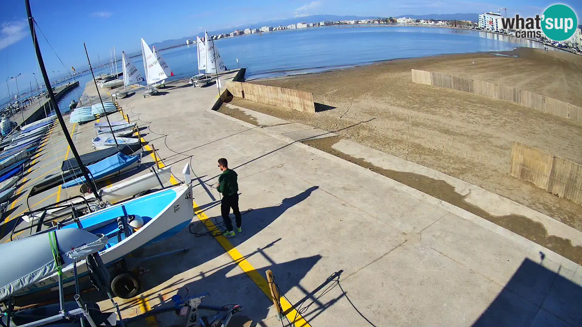 Kamera Roses marina – Costa Brava – plaža La Perola