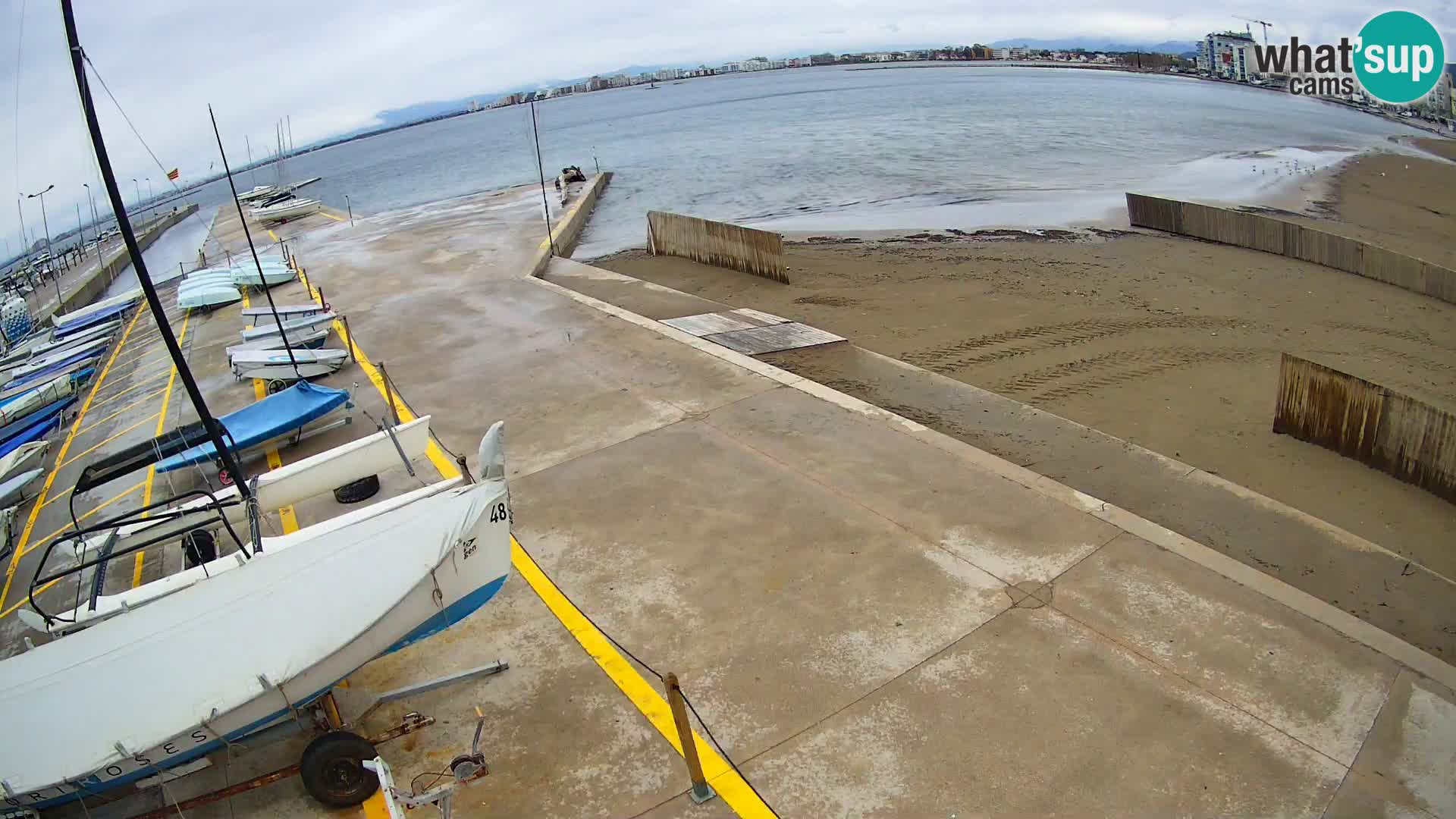 Webcam Port of Roses – Costa Brava – La Perola Beach