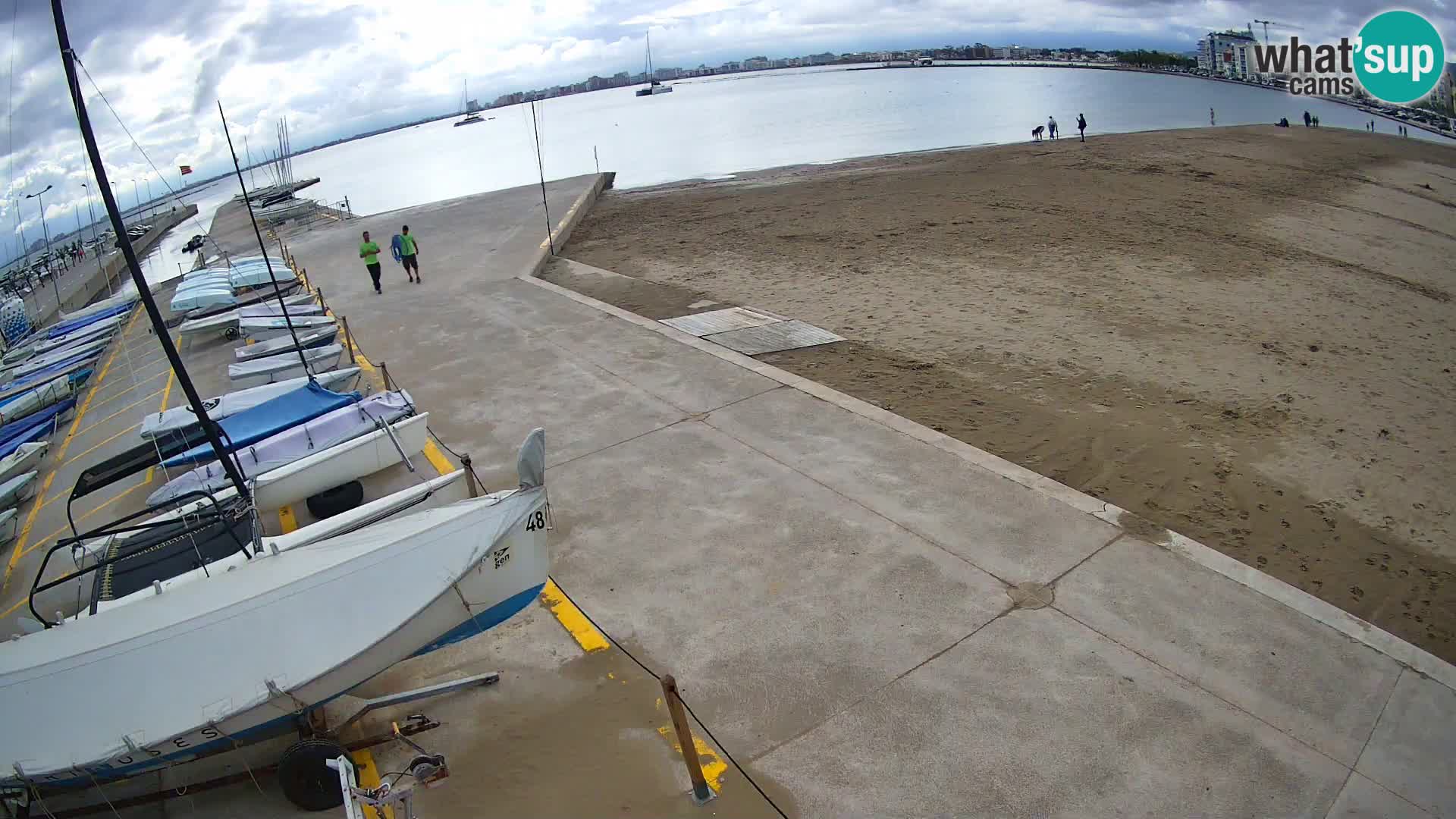 Webcam porto di Roses – Costa Brava – spiaggia La Perola