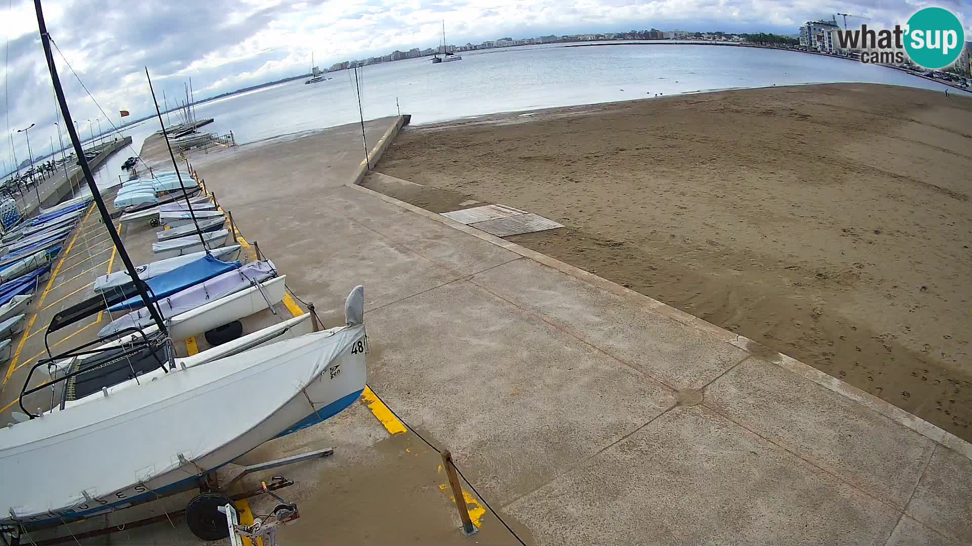 Webcam Port of Roses – Costa Brava – La Perola Beach