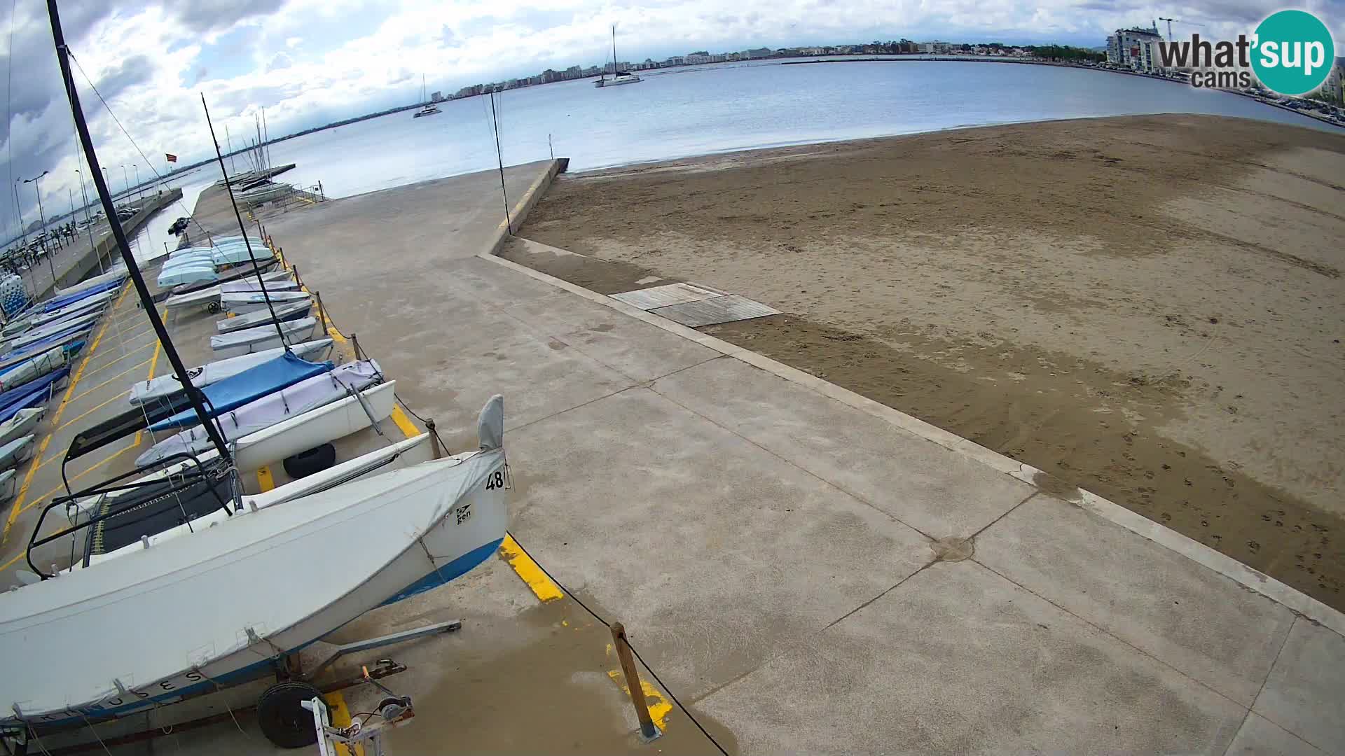 Web kamera Roses marina – Costa Brava – plaža La Perola
