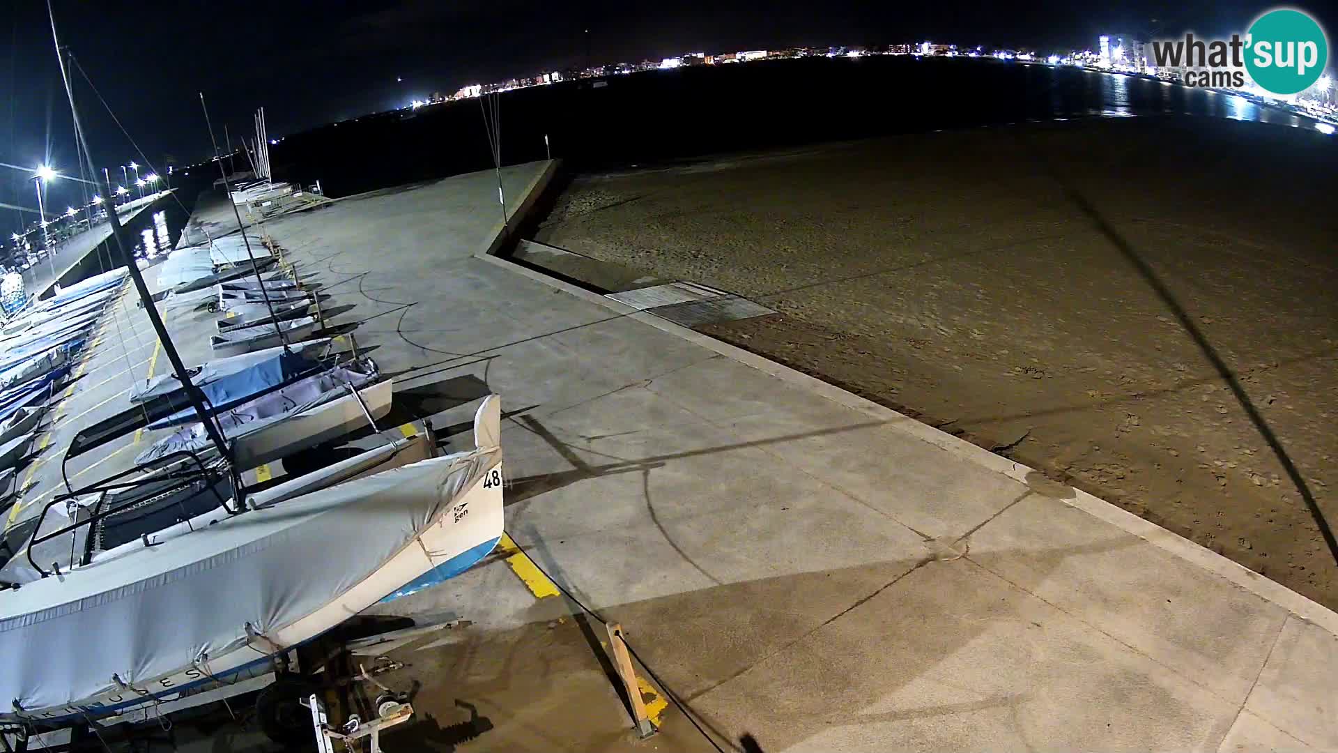 Webcam Port of Roses – Costa Brava – La Perola Beach